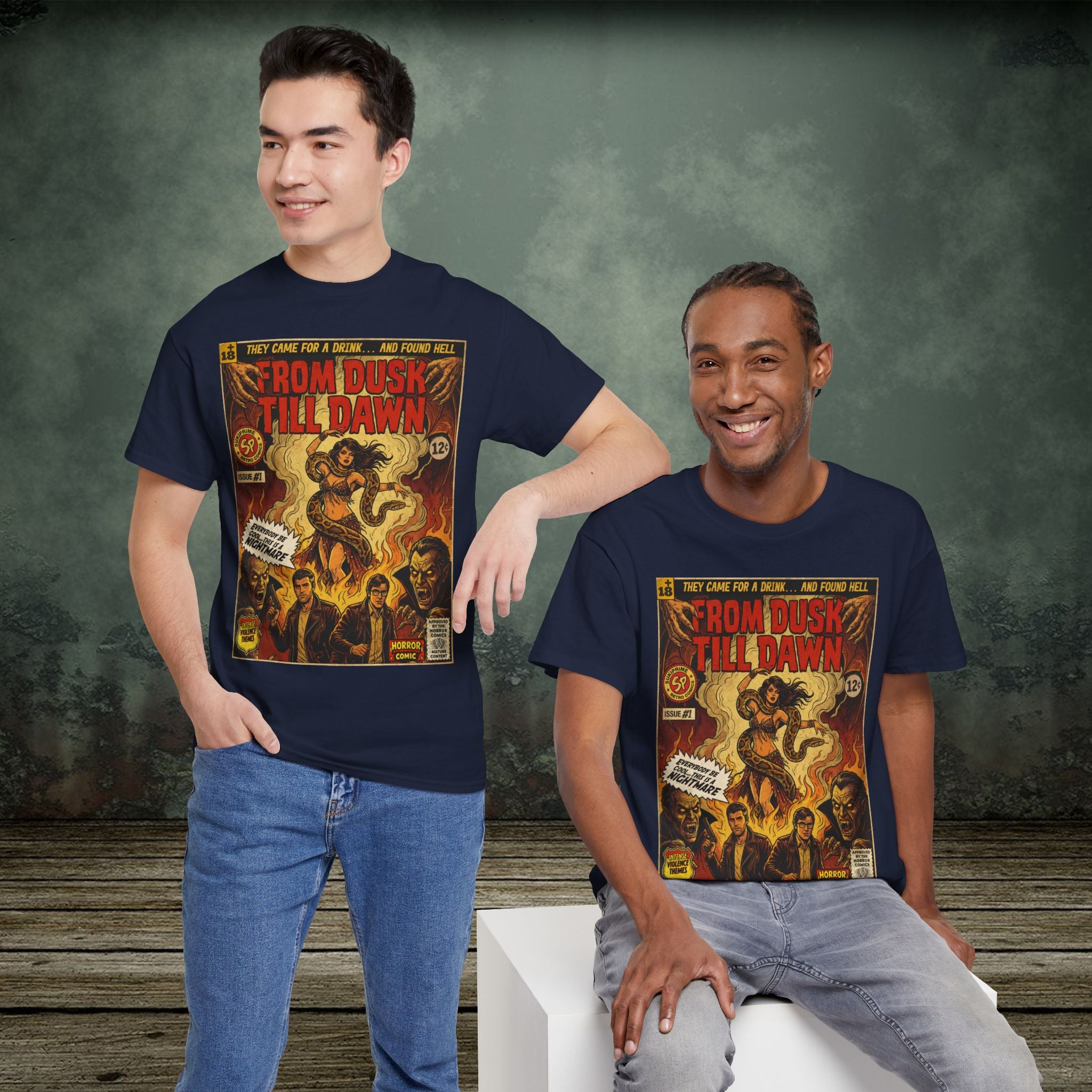 From Dusk Till Dawn Movie Vintage  T-Shirt