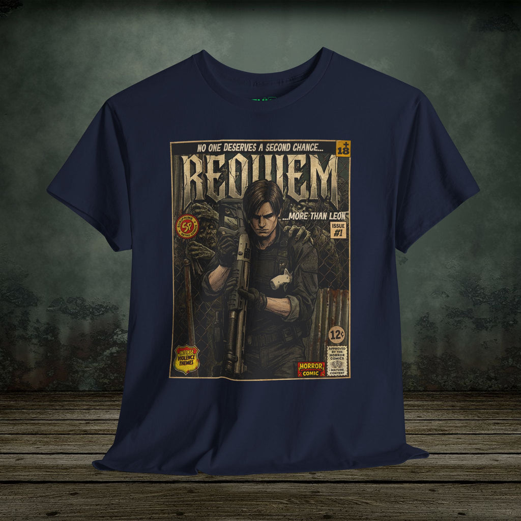 Resident Evil Requiem | Vintage Retro Gaming T-Shirt