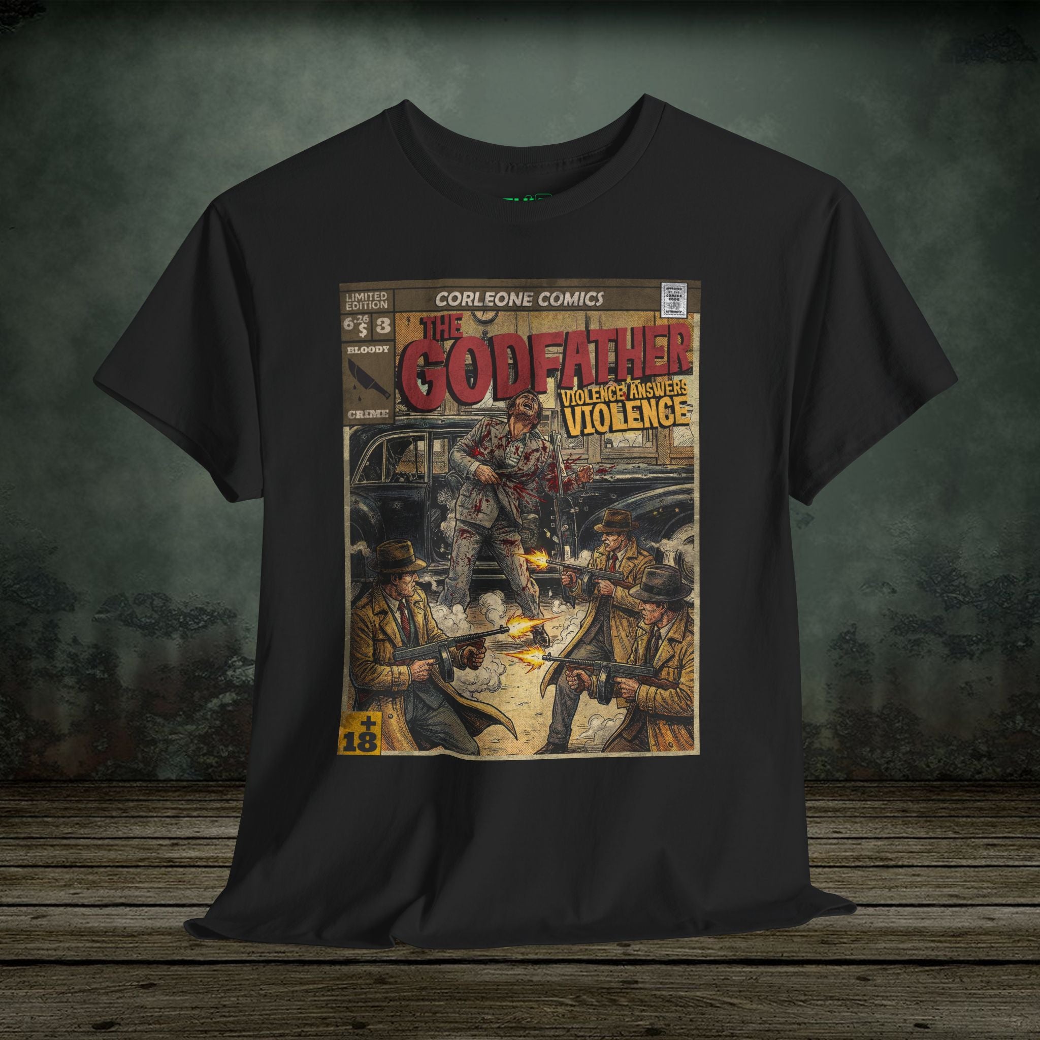 Violence Answers Violence Classic Movie Vintage  T-Shirt