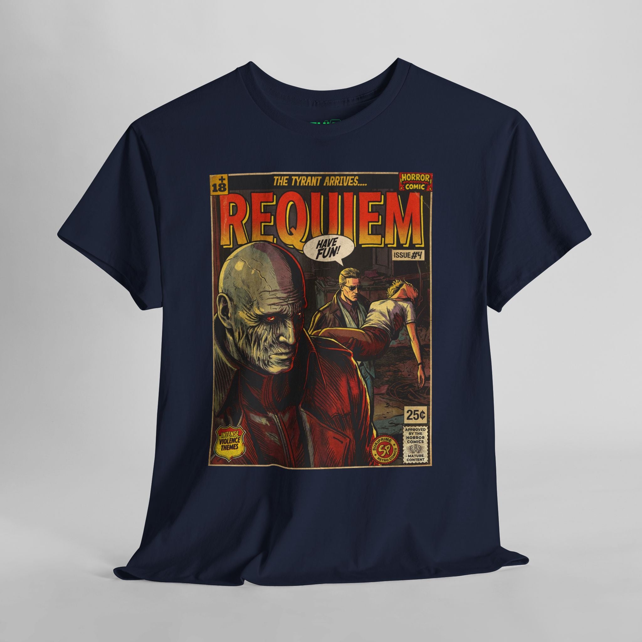 Resident Evil Requiem | Vintage Retro Gaming T-Shirt