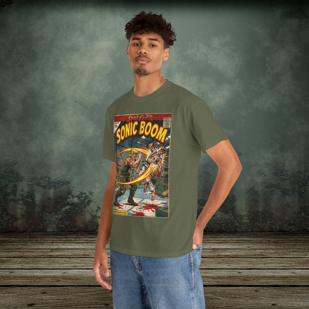 Street Fighter | Sonic Boom | Vintage Retro Gaming T-Shirt