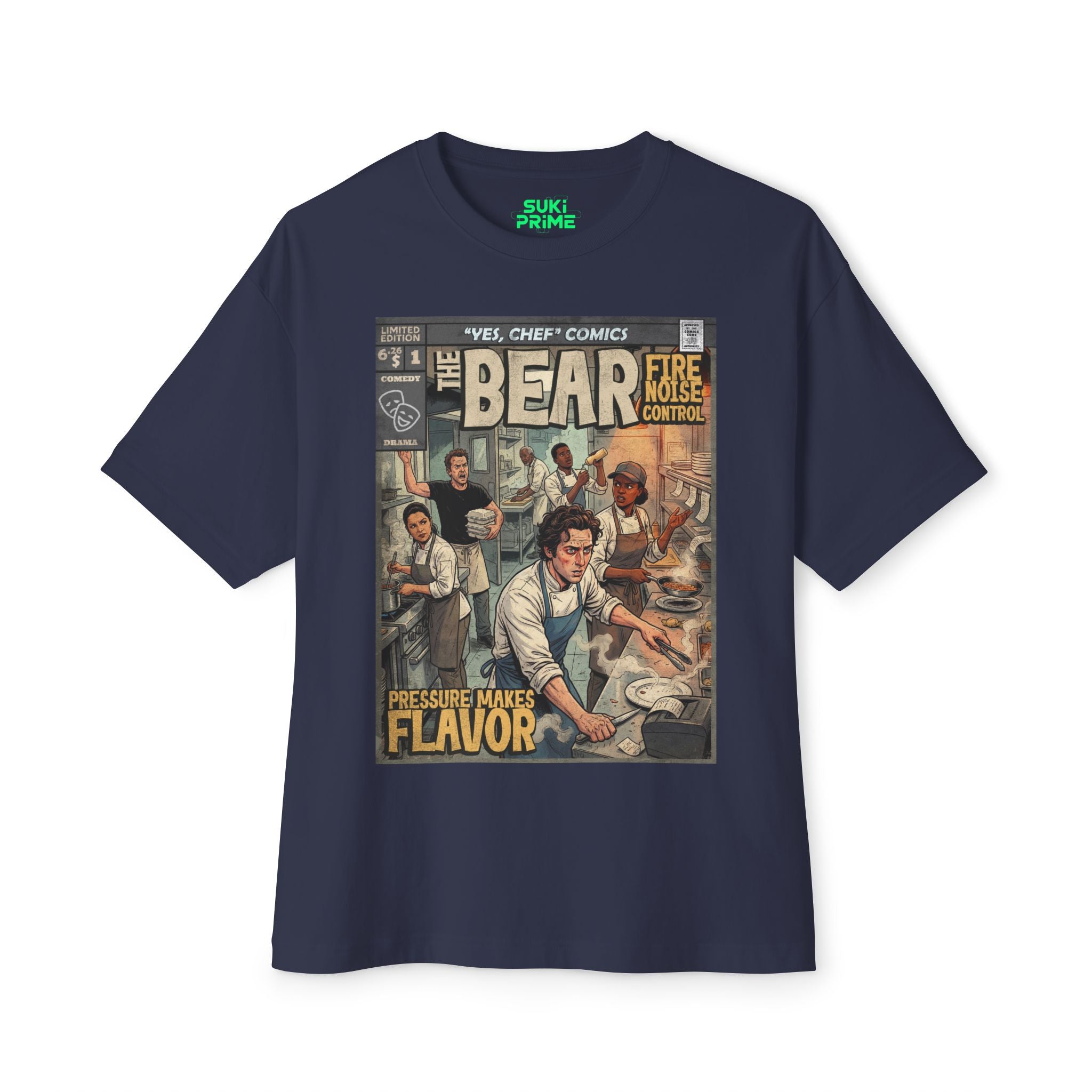 The Bear Comic Cover Oversized T‑Shirt