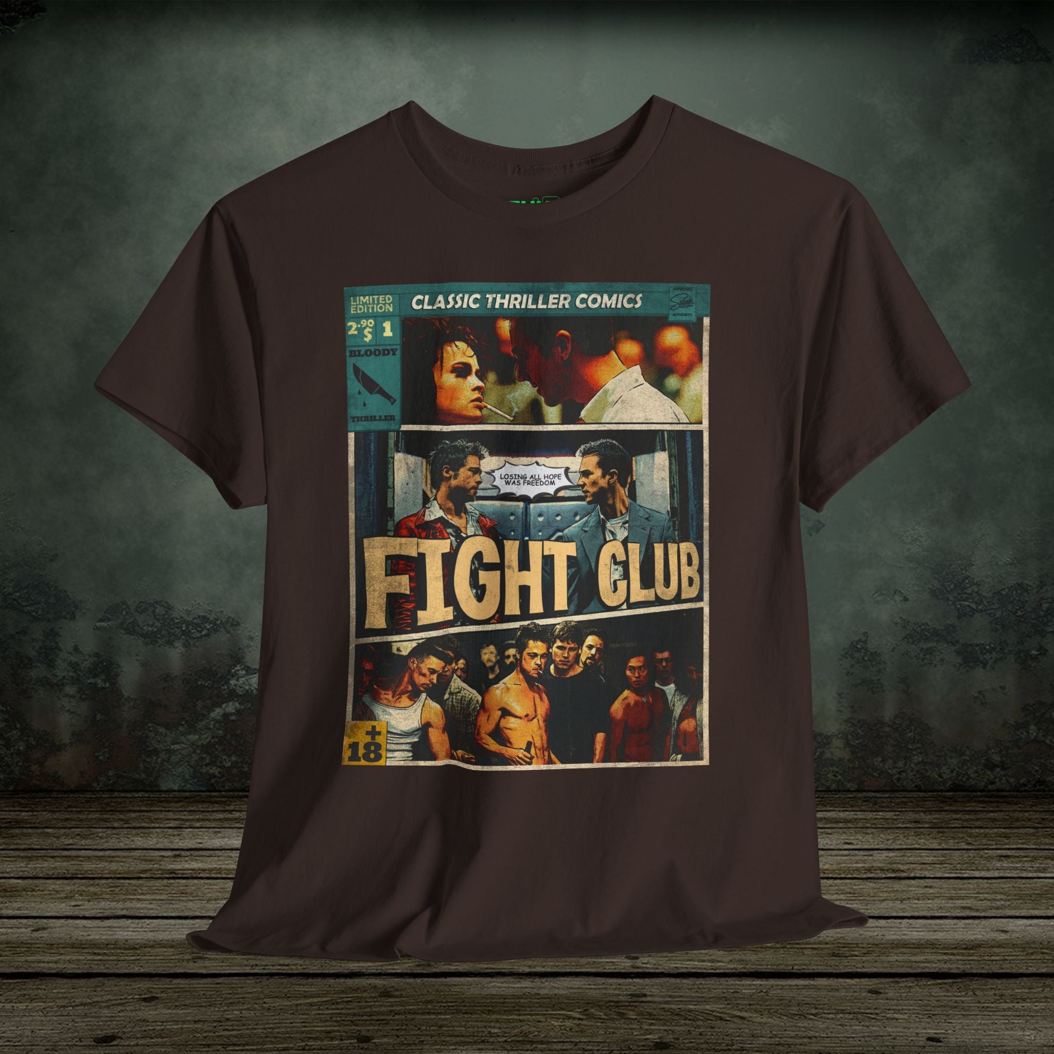 Fight Club Retro Classic Movie Vintage T-Shirt