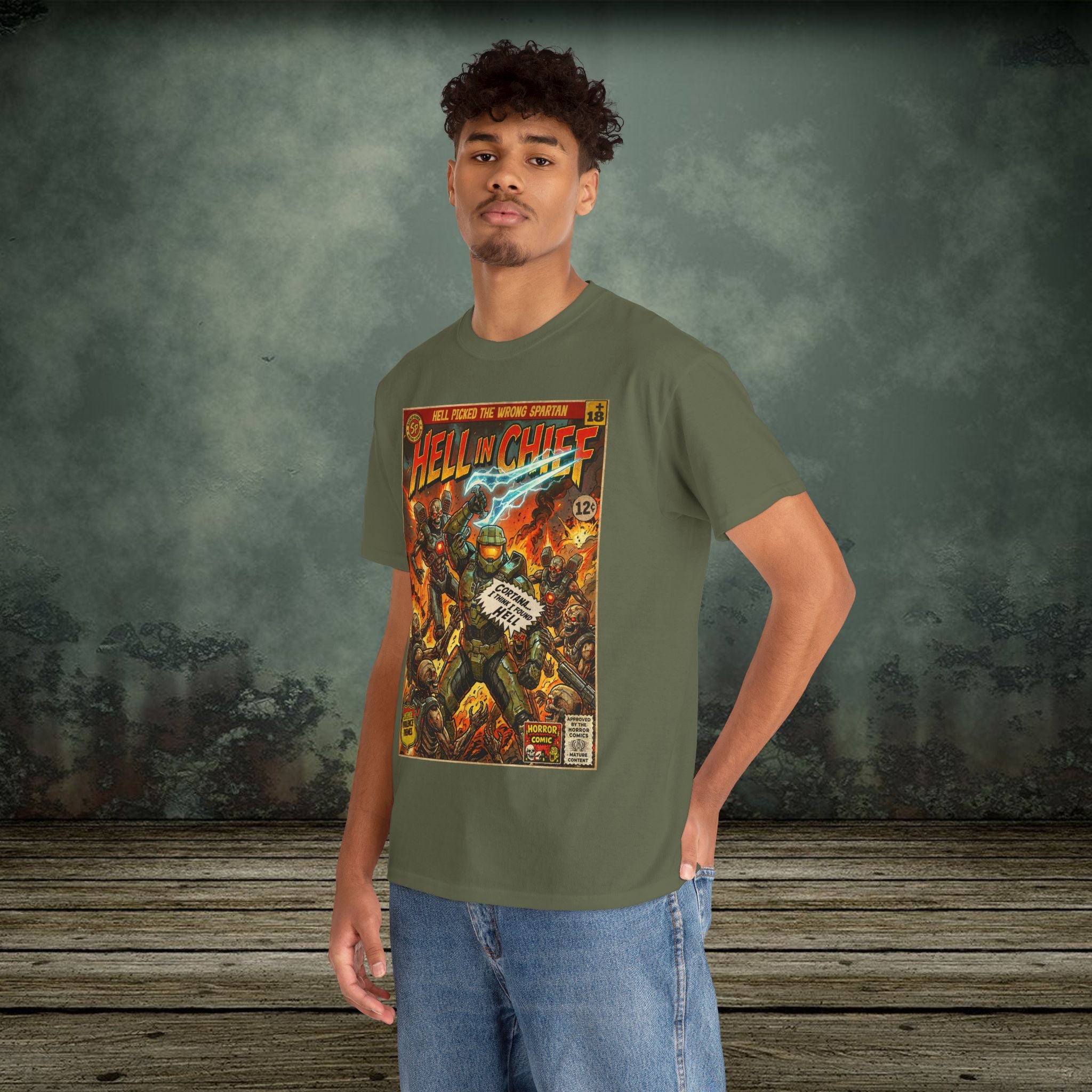 Hell in Chief | Vintage Retro Gaming T-Shirt