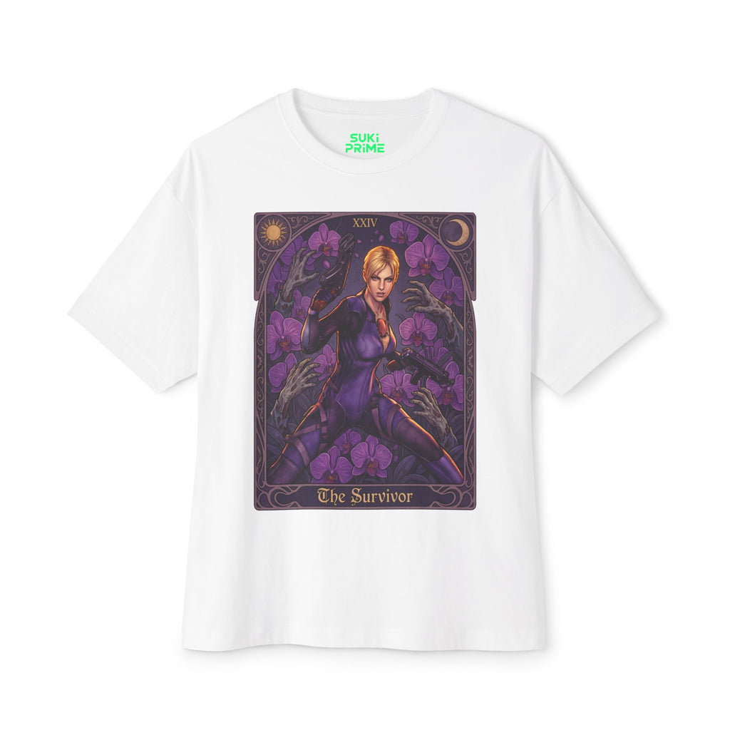 Jill Valentine Resident Evil Comic Cover Oversized T-Shirt