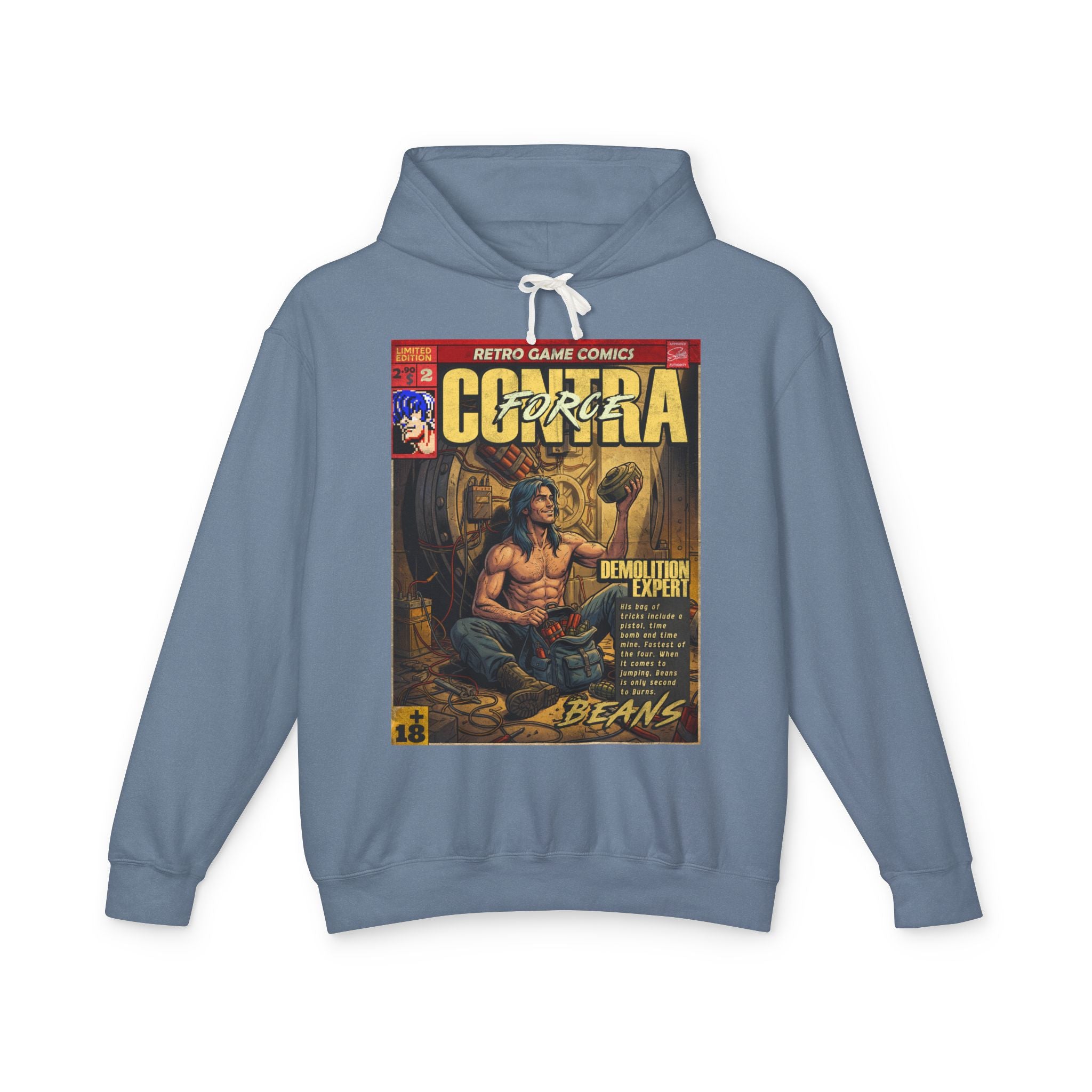 Contra Force Comic Cover Hoodie