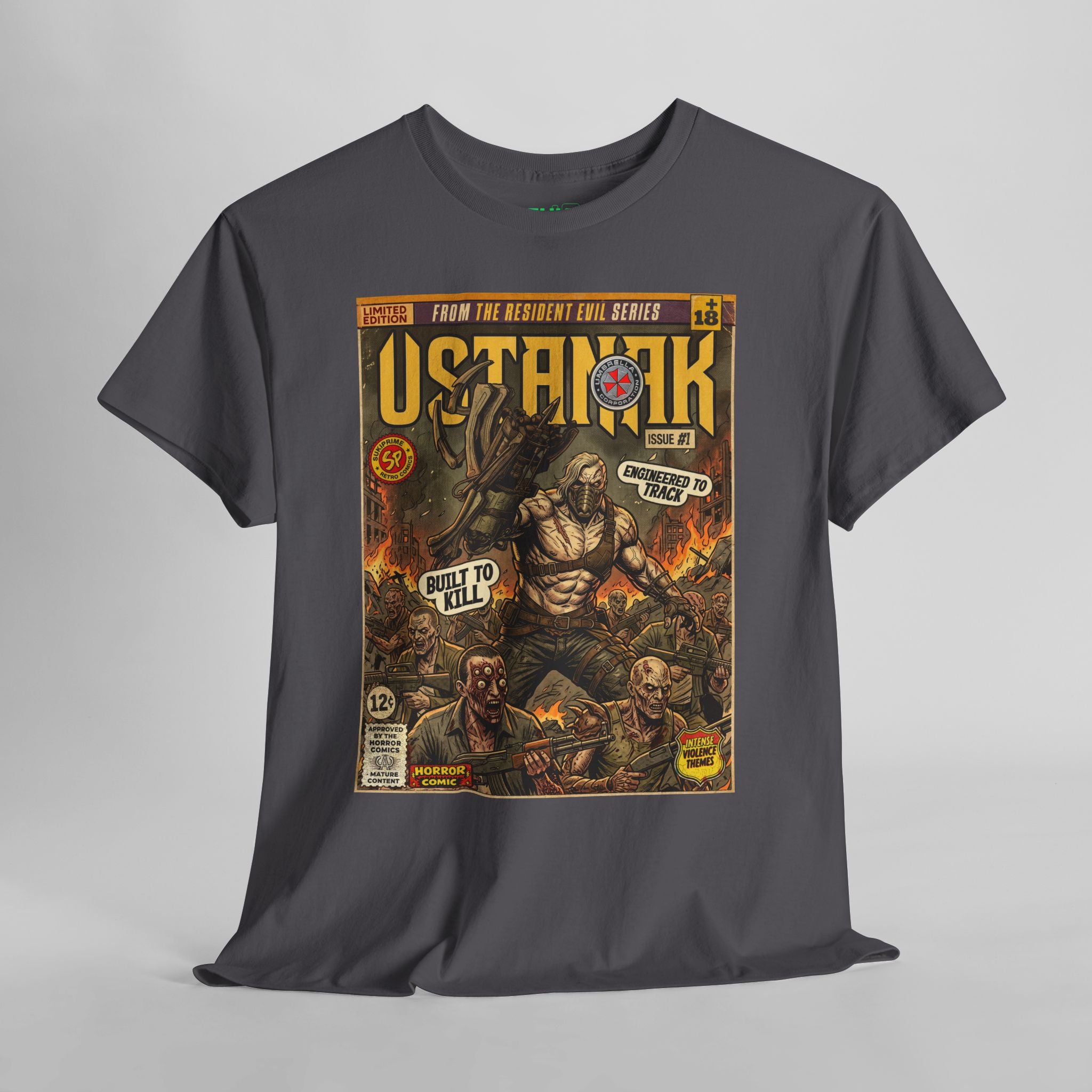Resident Evil 6 Comic Art T-Shirt