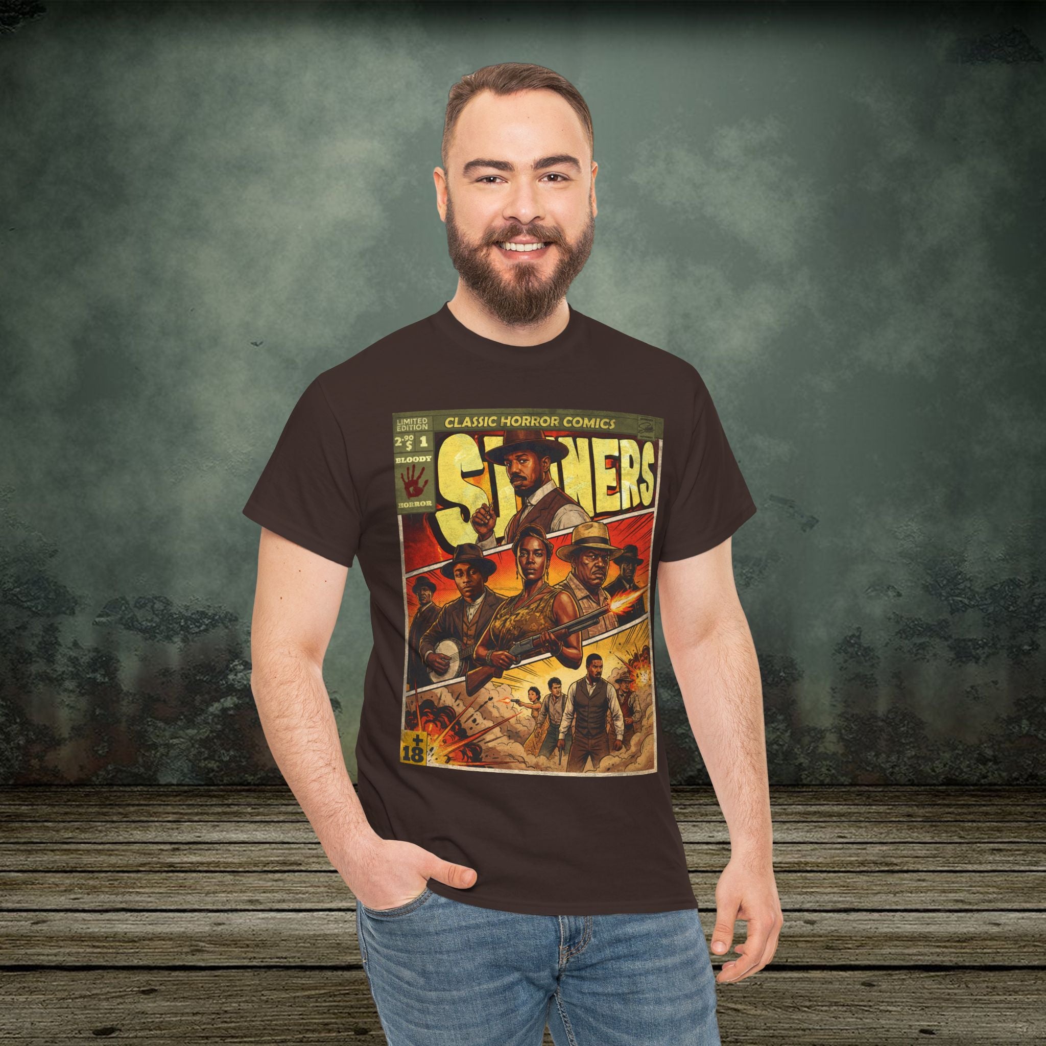 Sinners Retro Classic Movie Vintage T-Shirt