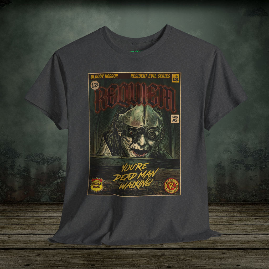 Resident Evil Requiem | Vintage Retro Gaming T-Shirt