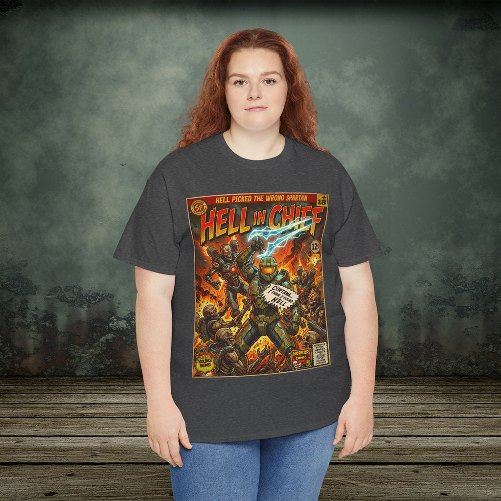 Hell in Chief | Vintage Retro Gaming T-Shirt