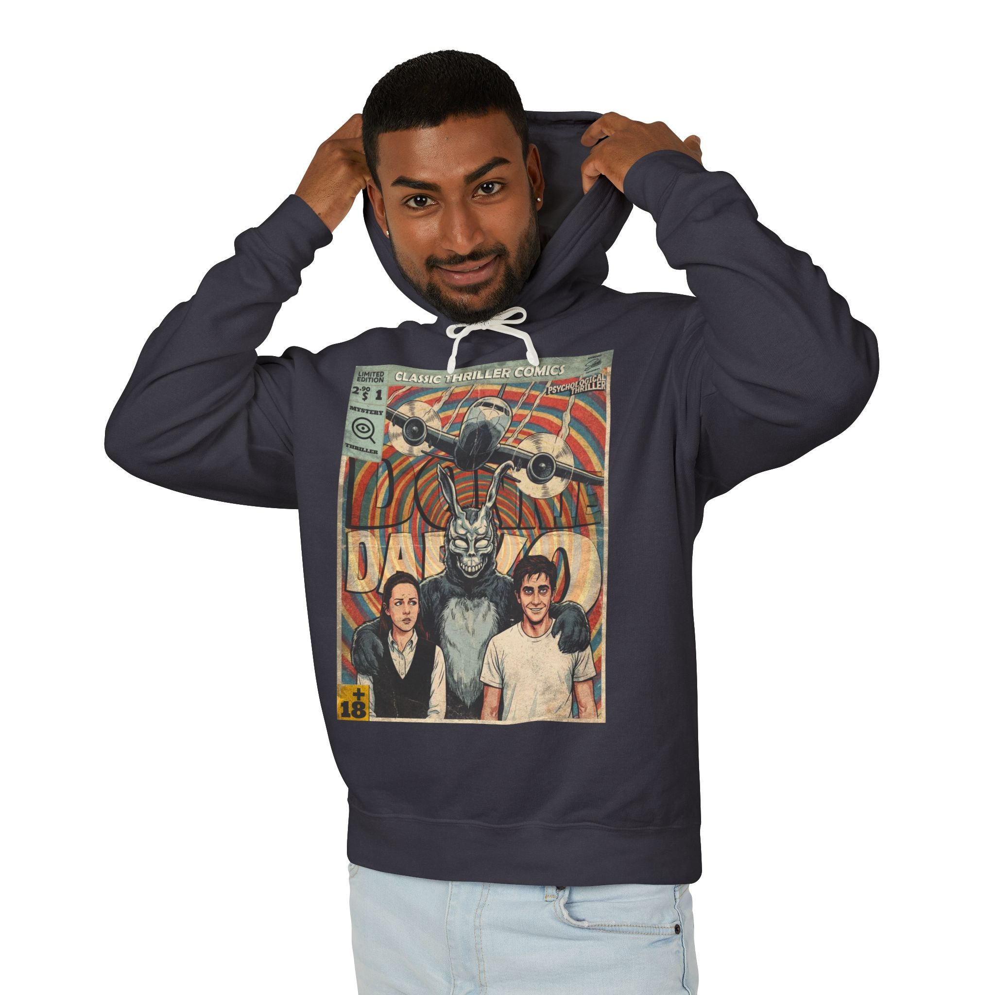 Donnie Darko Movie Movie Comic Cover Hoodie