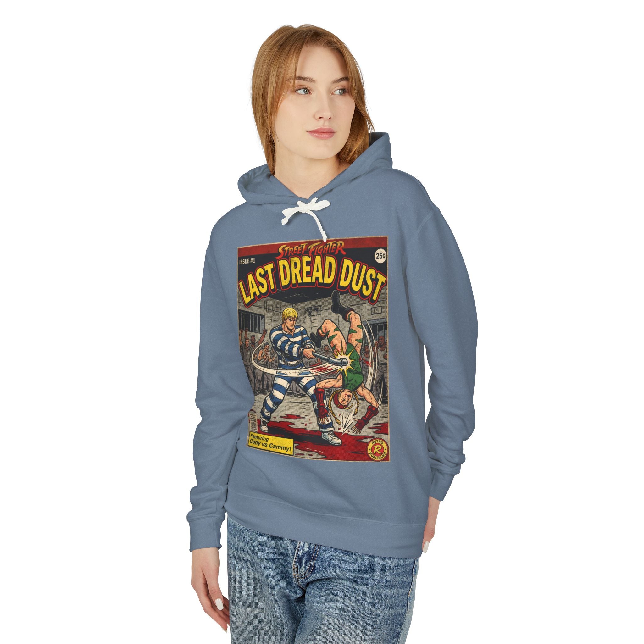 Cody Street Fighter Comic Cover Hoodie
