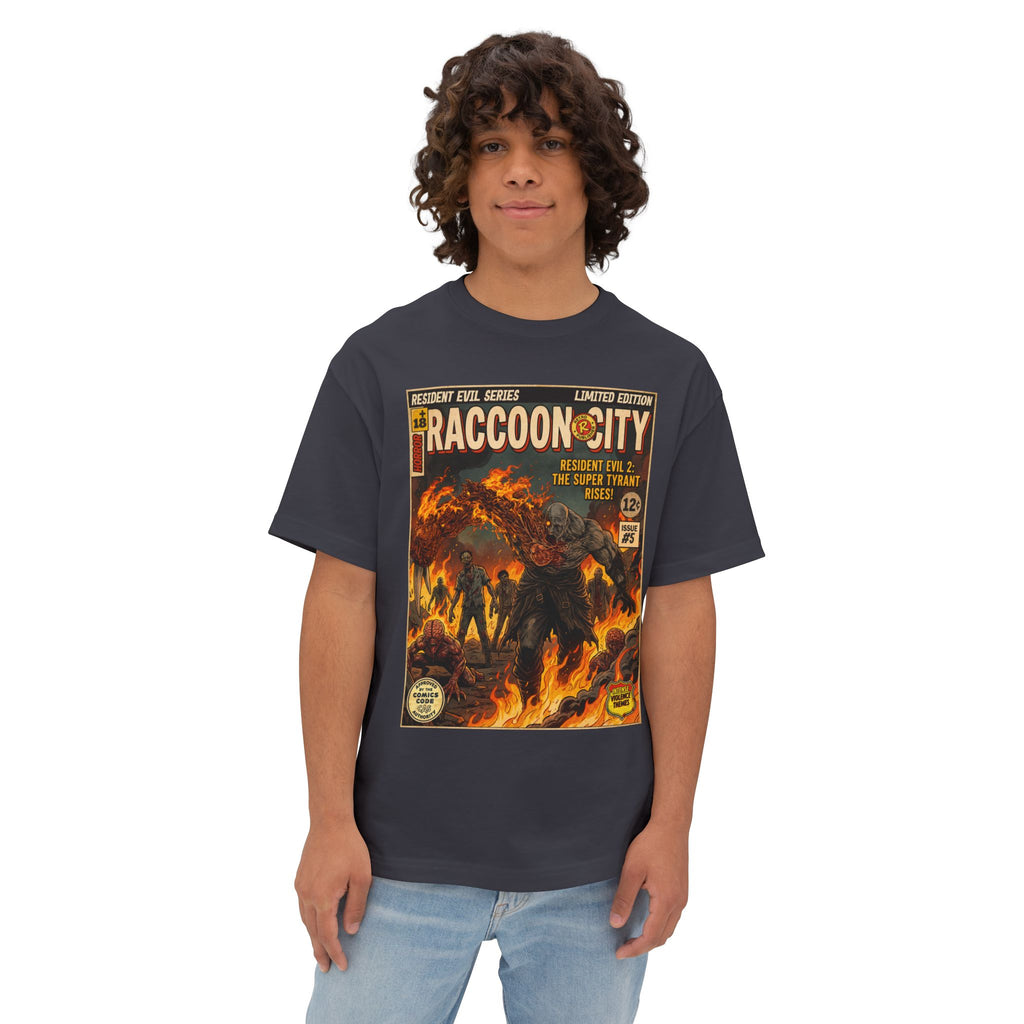 Resident Evil 2 Comic Cover Oversized T-Shirt