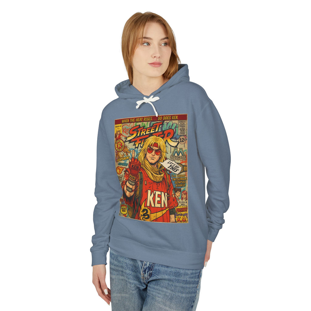 Ken Street Fighter Comic Cover Hoodie