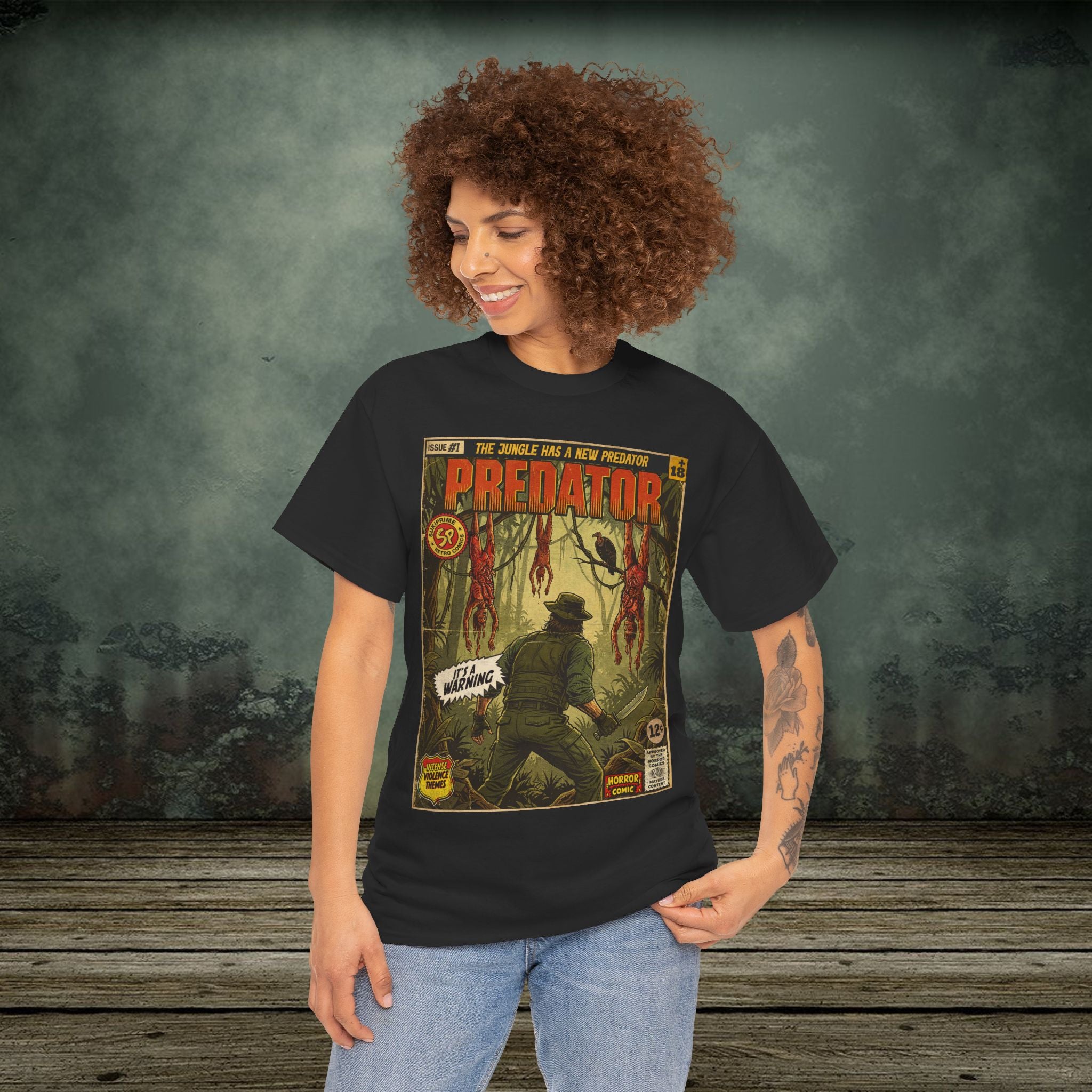 Predator Movie Lover Vintage  T-Shirt