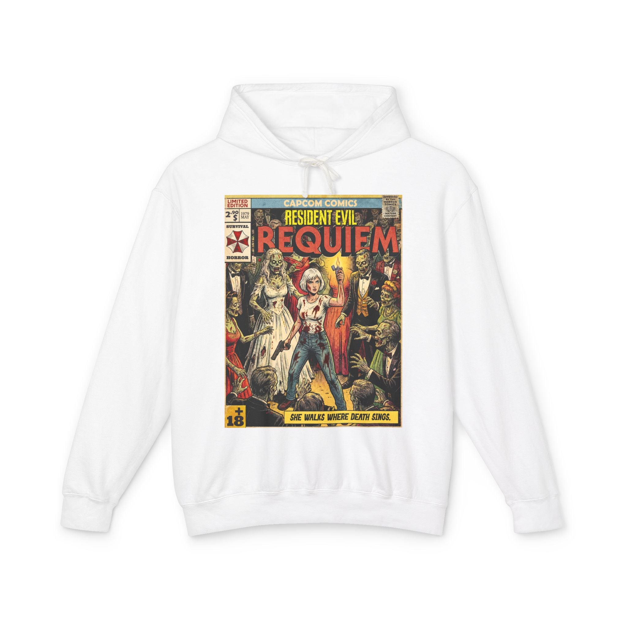 Resident Evil Requiem Comic Cover Hoodie