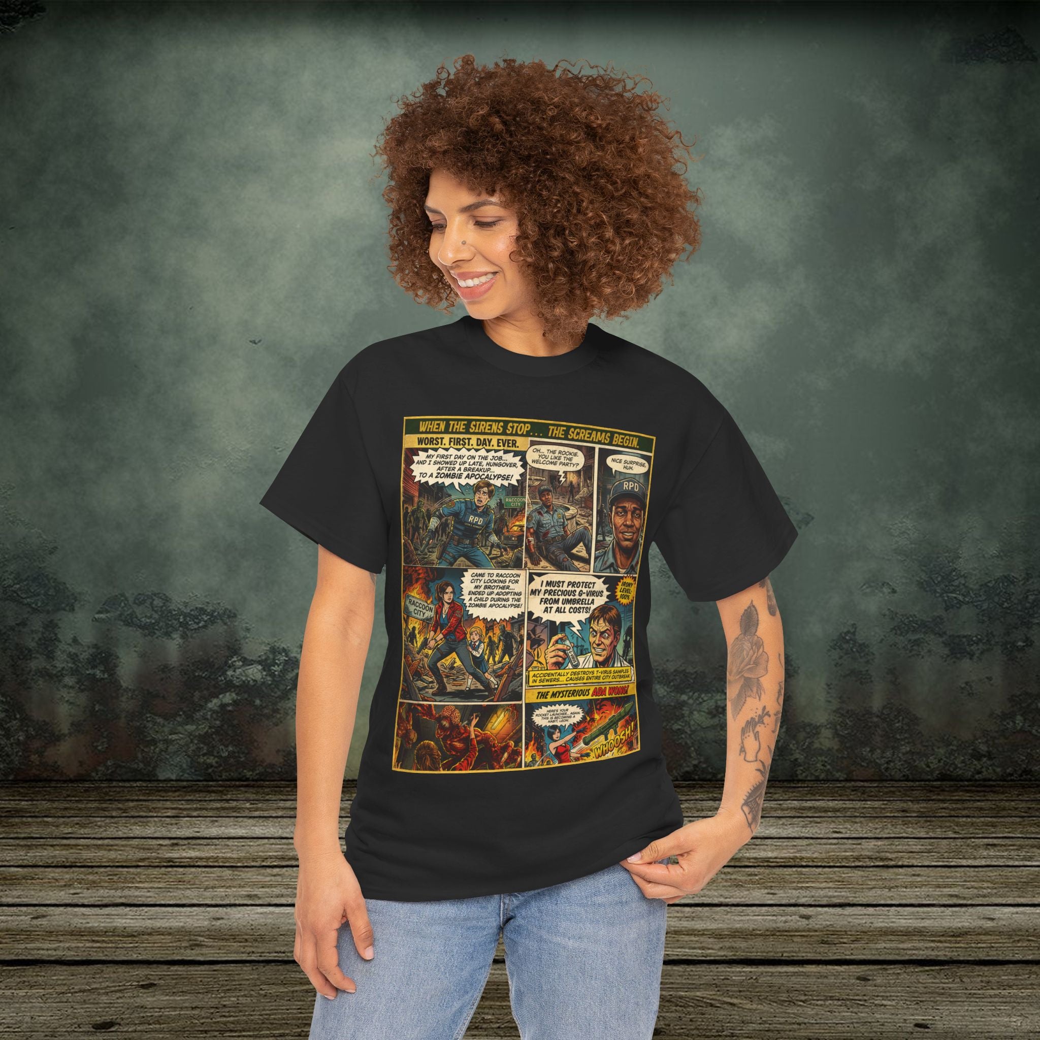 Resident Evil 2 | Vintage Retro Gaming T-Shirt
