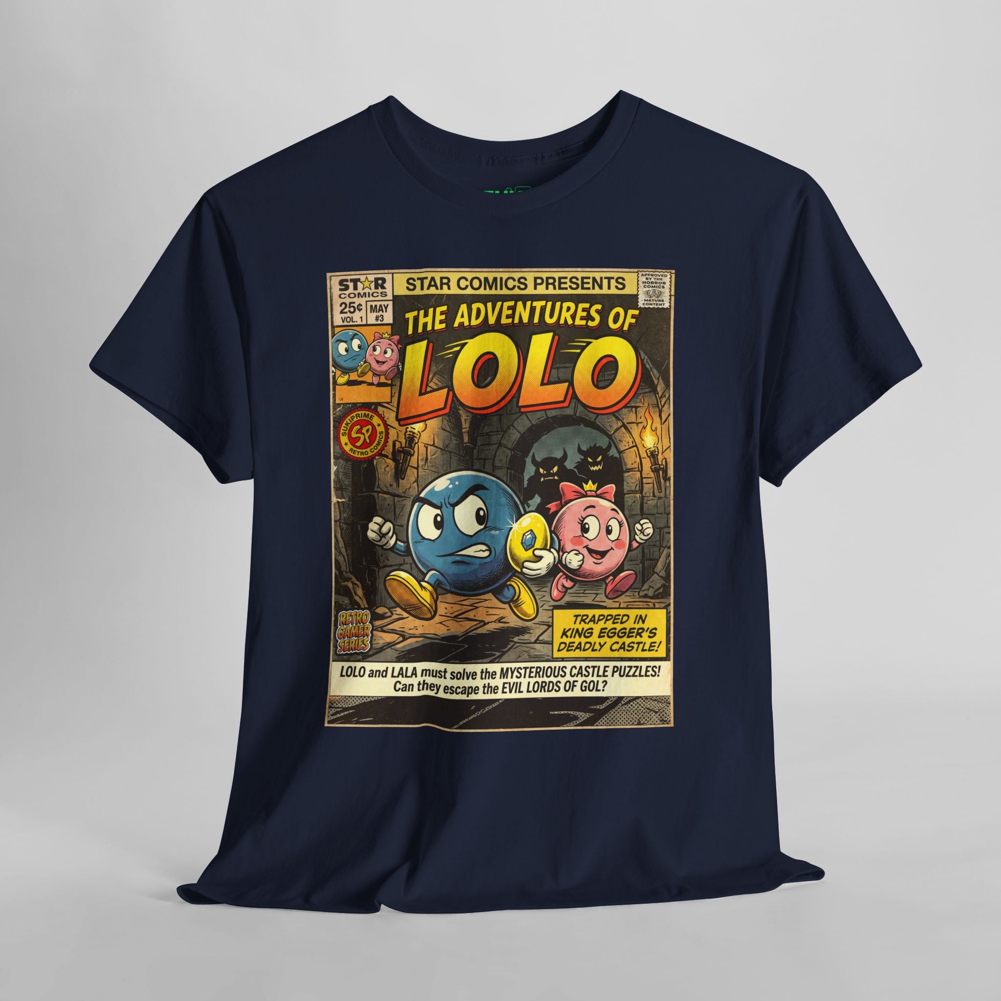 The Adventures of Lolo Comic ArtT-Shirt