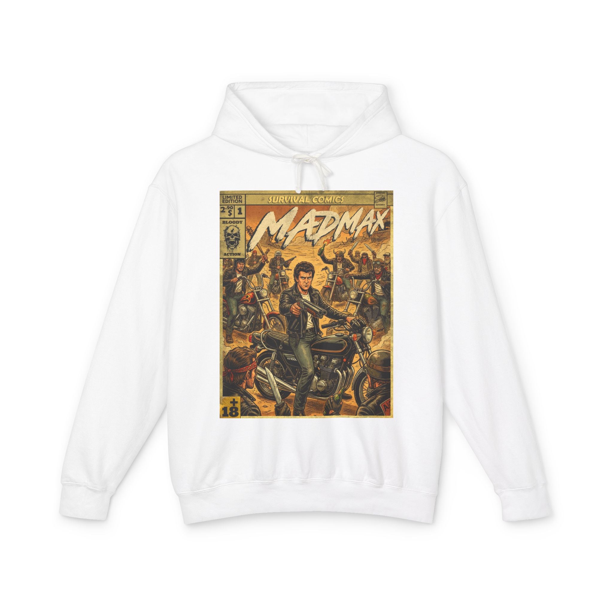 Madmax Movie Comic Cover Hoodie