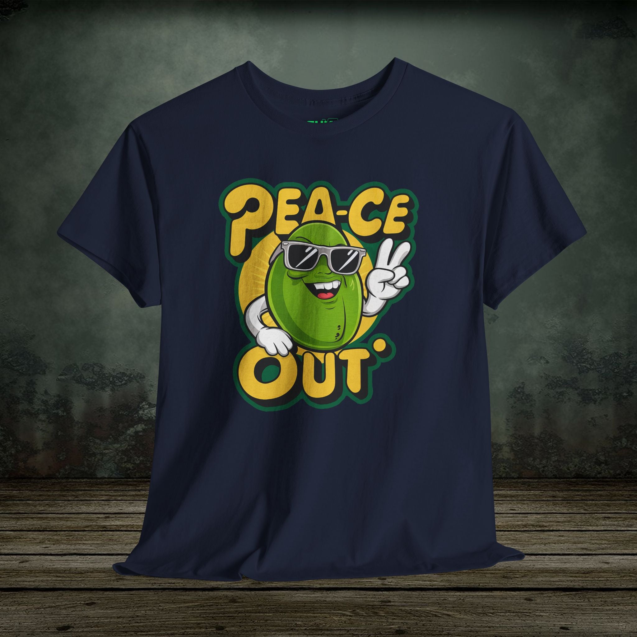 Pea-ce Out | Food Lover Tees & Gifts - SukiPrime