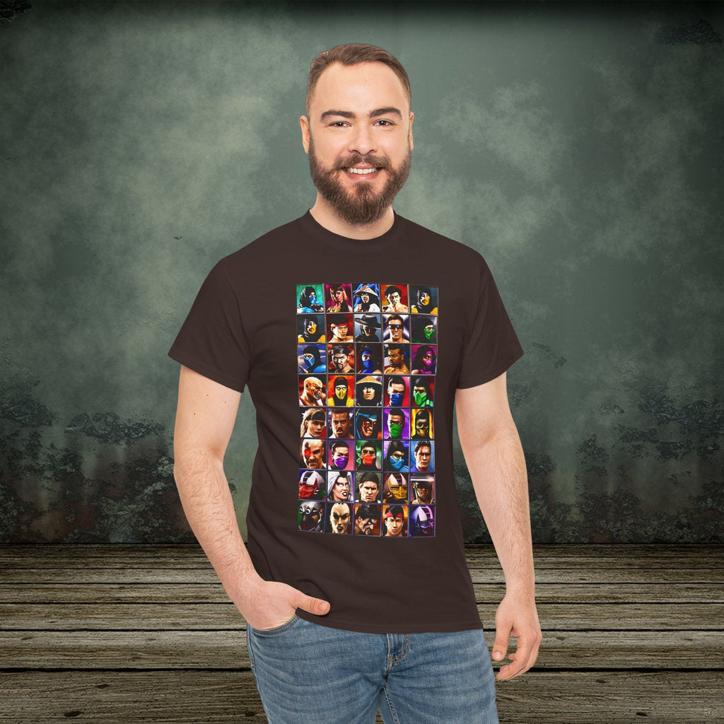 Arcade Fighters Vintage Retro Gaming T-Shirt