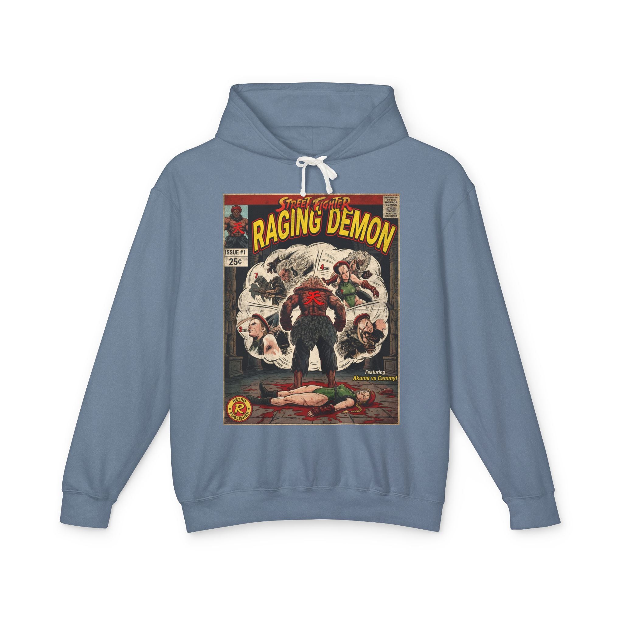 Akuma Street Fighter Comic Cover Hoodie