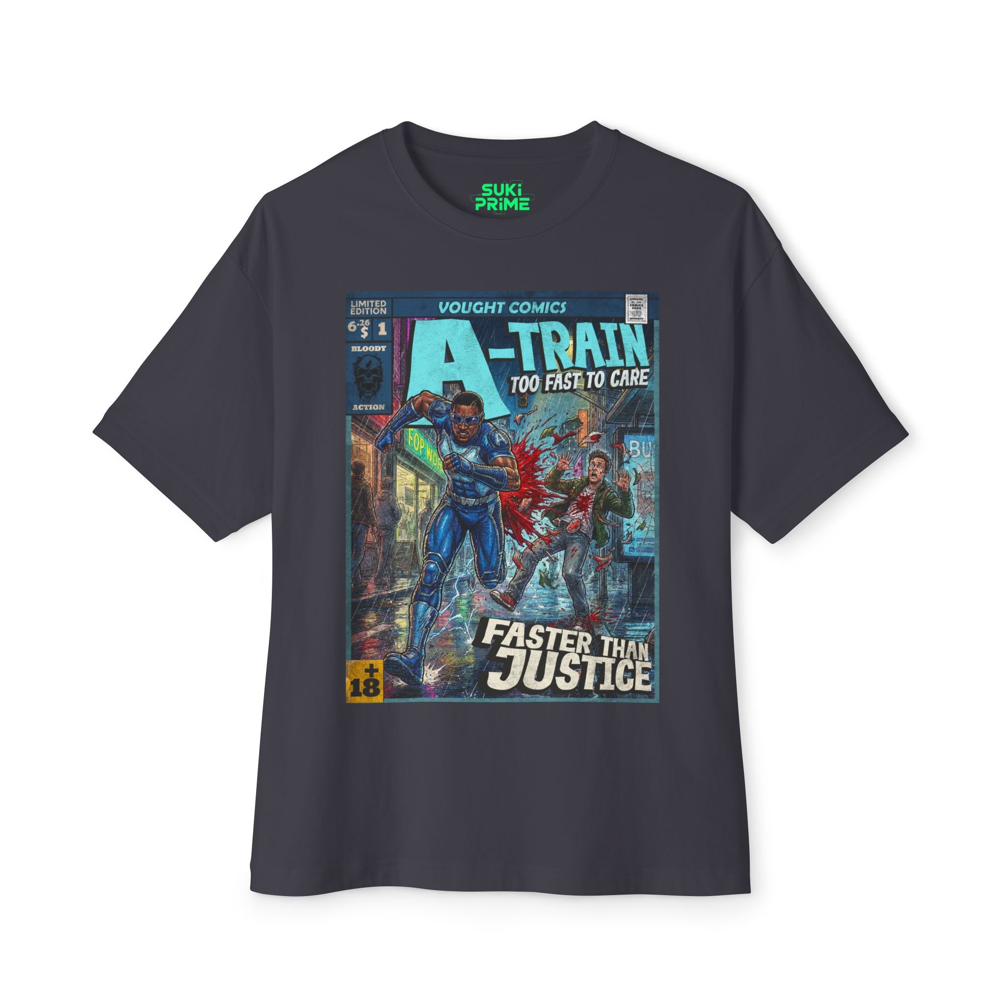 The Boys Comic Cover Oversized T‑Shirt