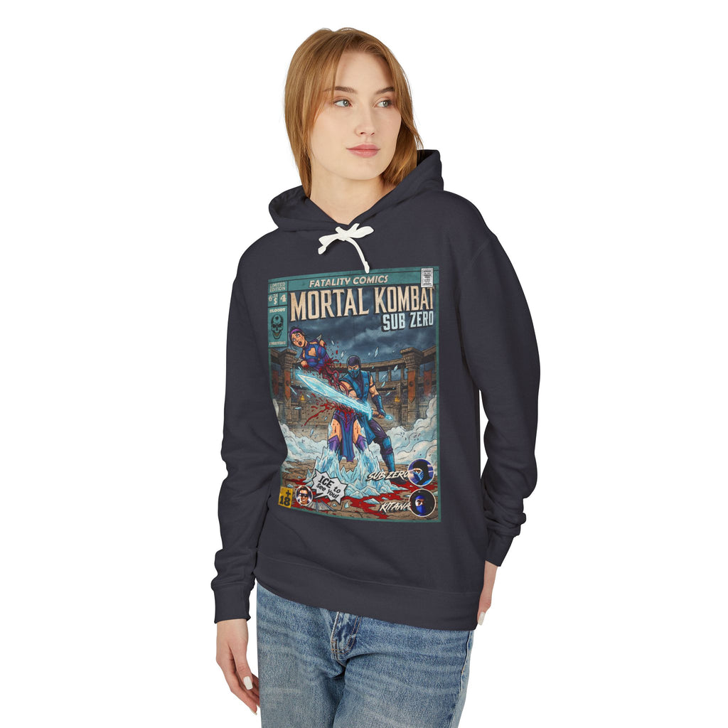 Sub-Zero Mortal Kombat Comic Cover Hoodie