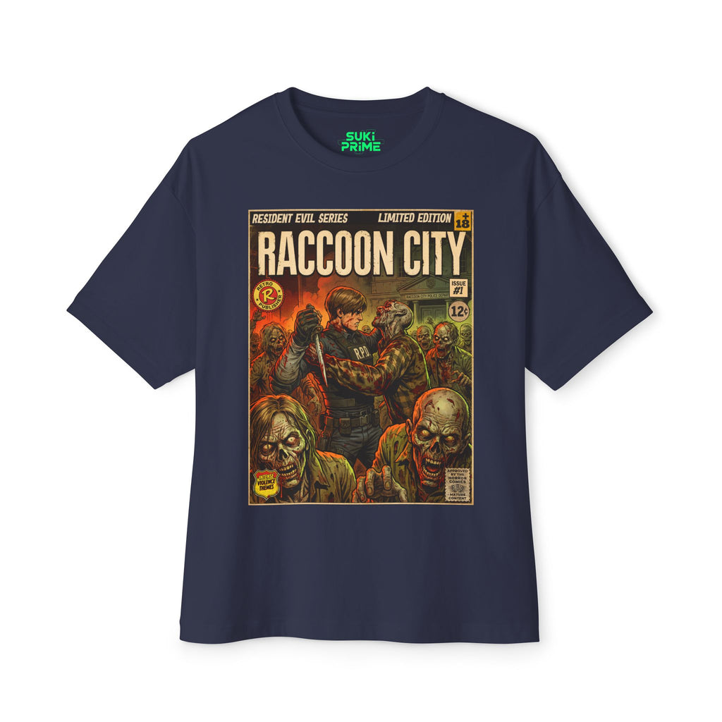 Resident Evil 2 Comic Cover Oversized T-Shirt