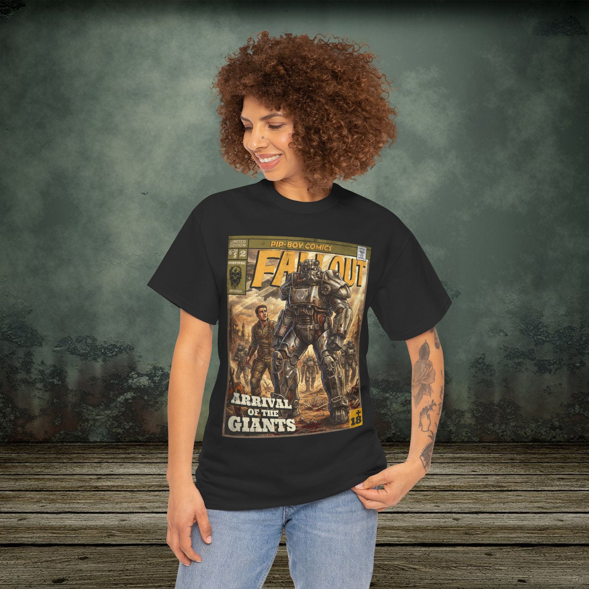 Arrival of the Giants - Vintage Retro TV Series T-Shirt - SukiPrime