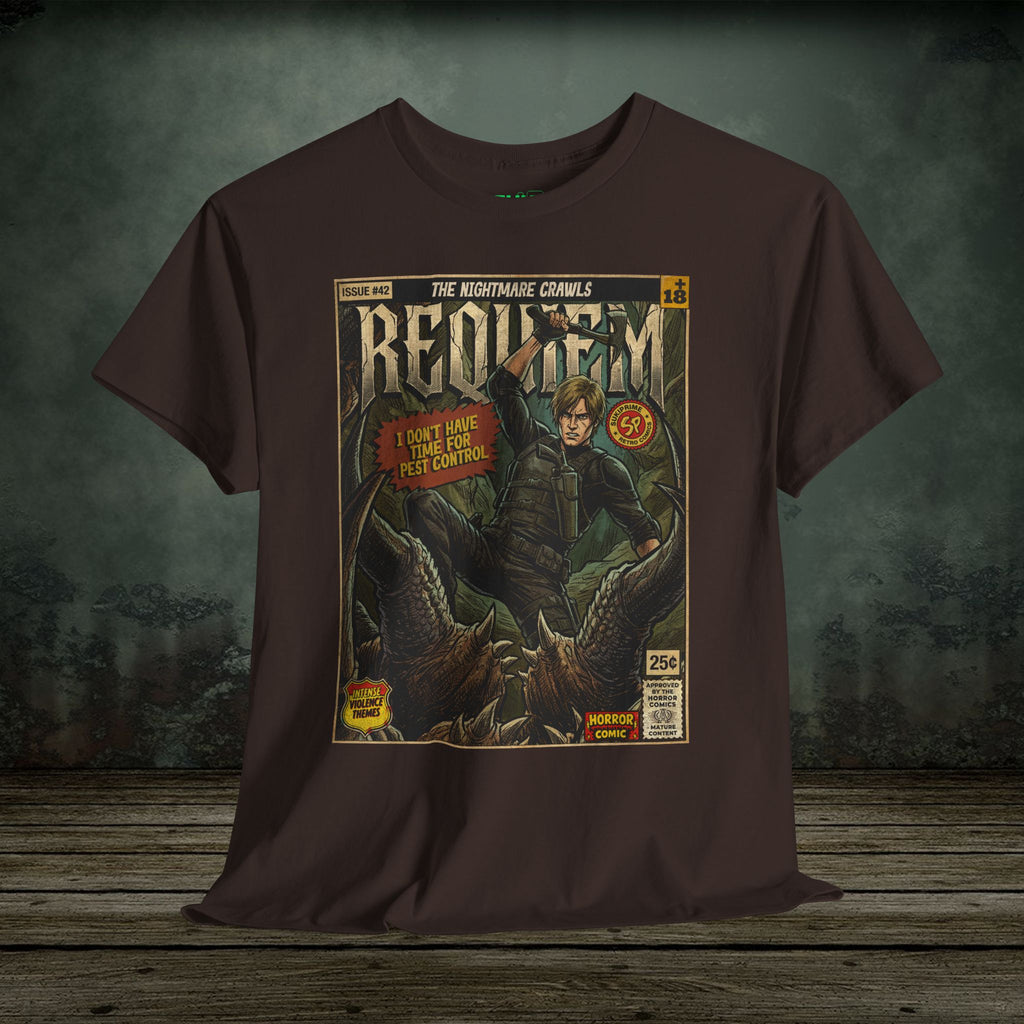 Resident Evil Requiem | Vintage Retro Gaming T-Shirt