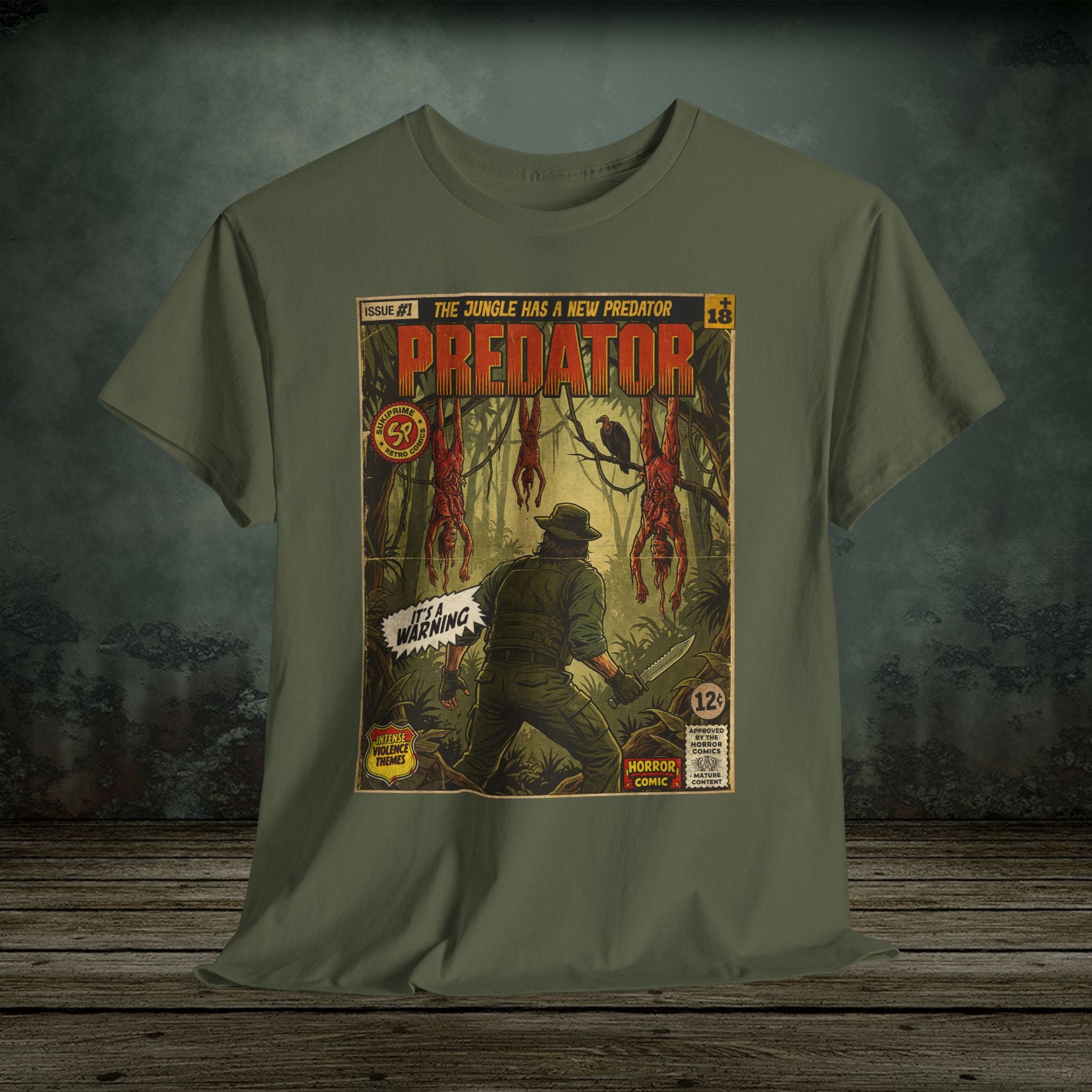 Predator Movie Lover Vintage  T-Shirt