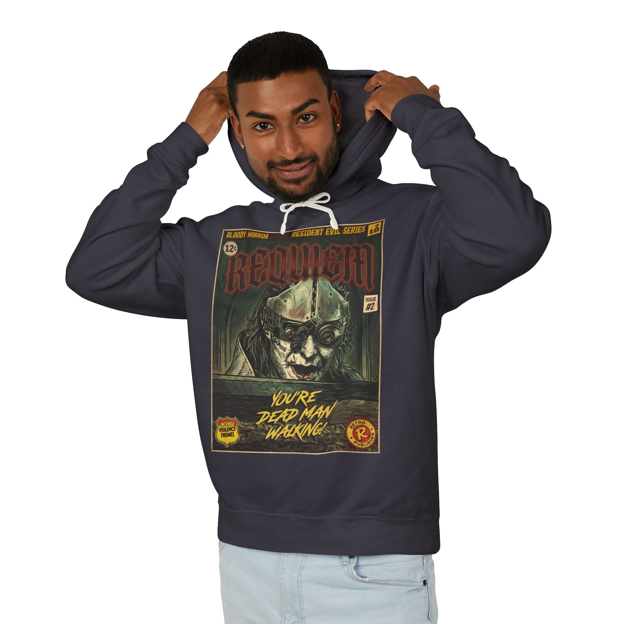 Resident Evil Requiem Comic Cover Hoodie