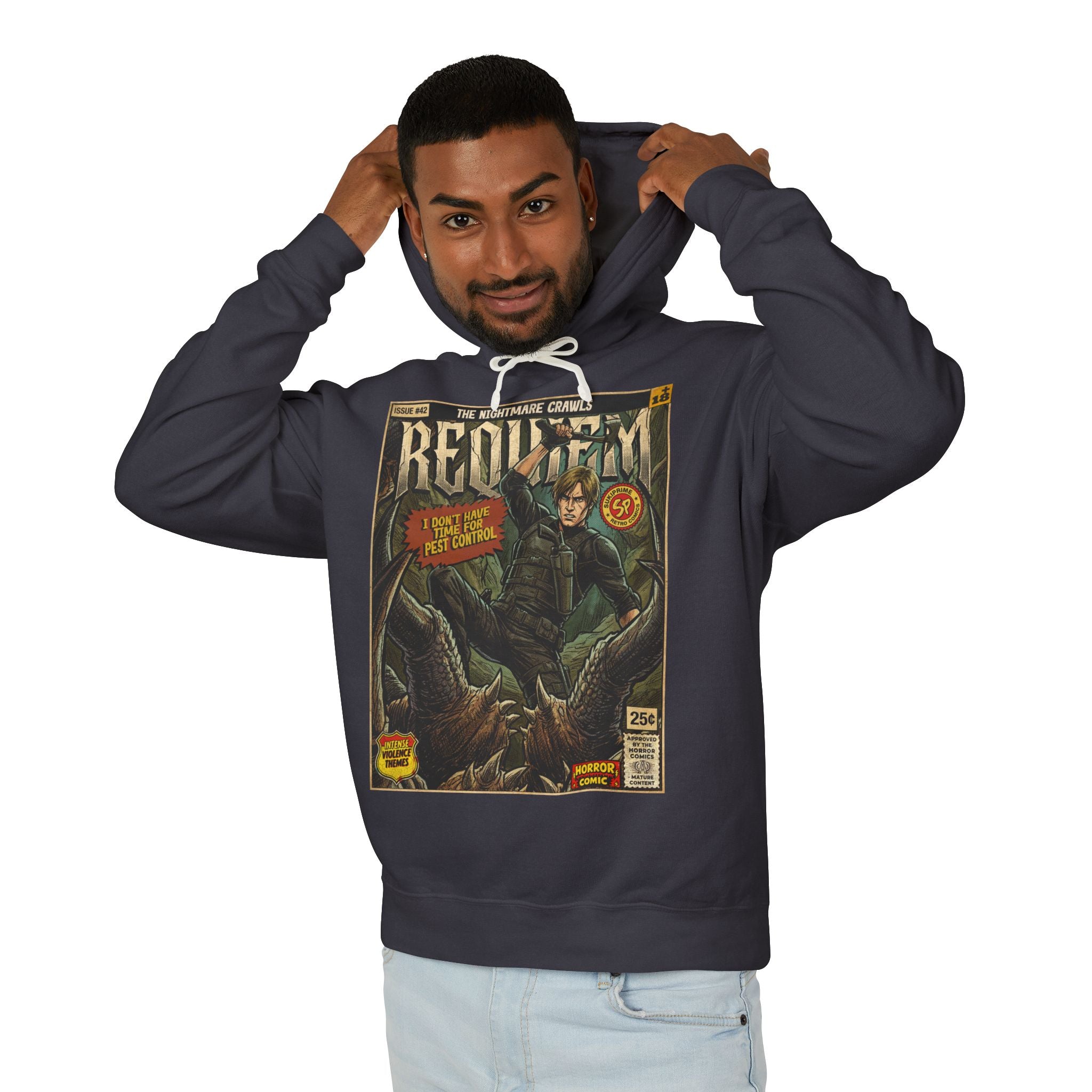 Resident Evil Requiem Comic Cover Hoodie