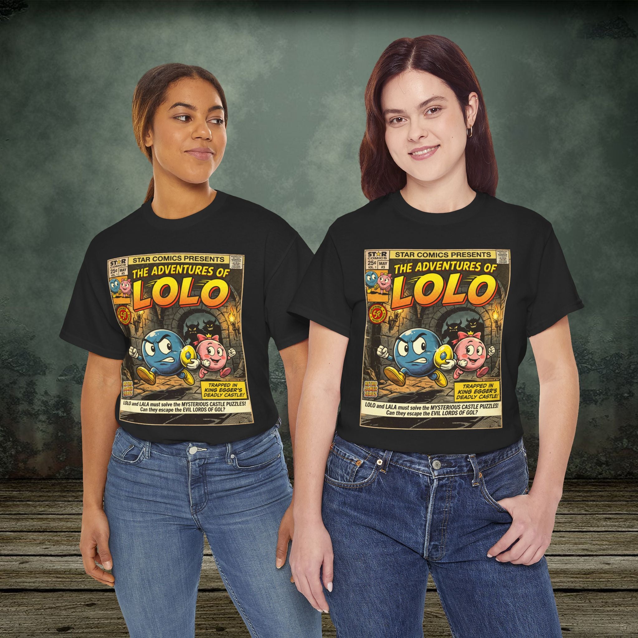 The Adventures of Lolo Comic ArtT-Shirt