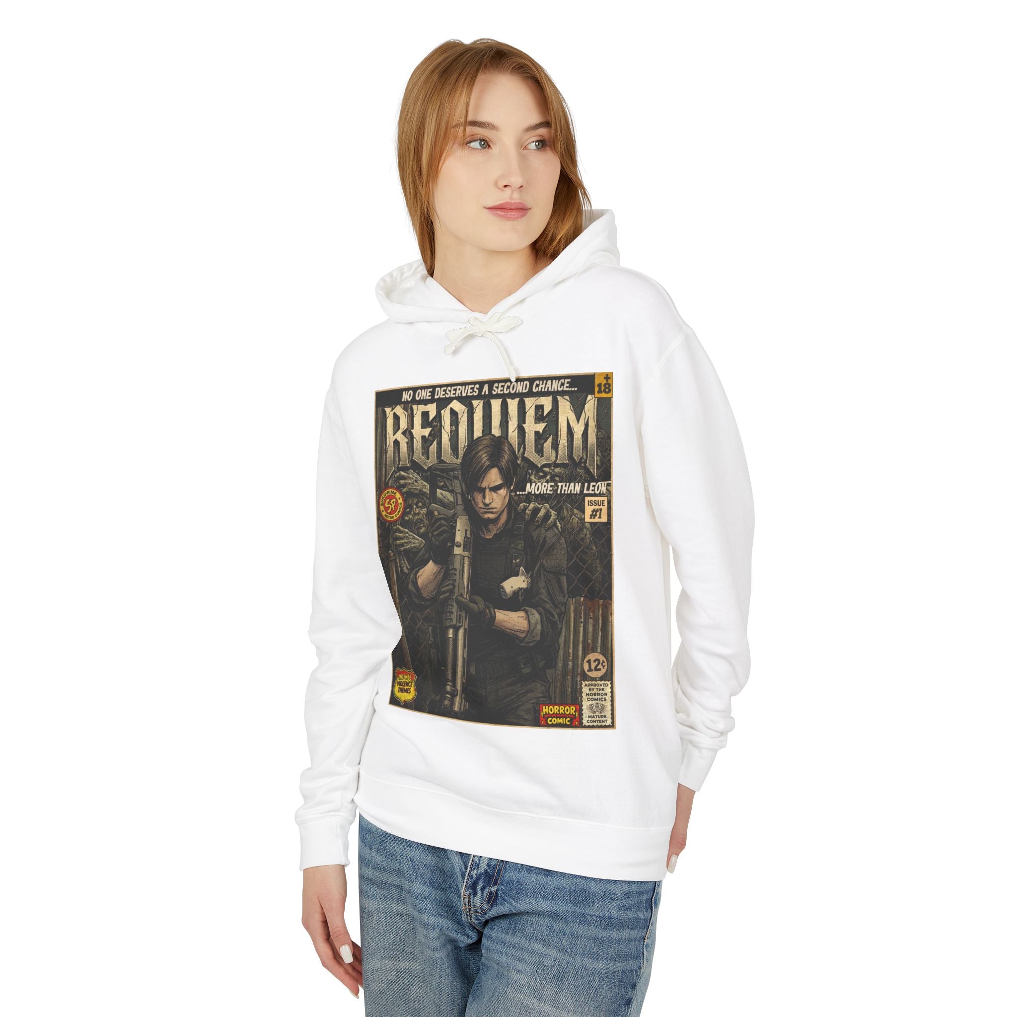 Resident Evil Requiem Comic Cover Hoodie