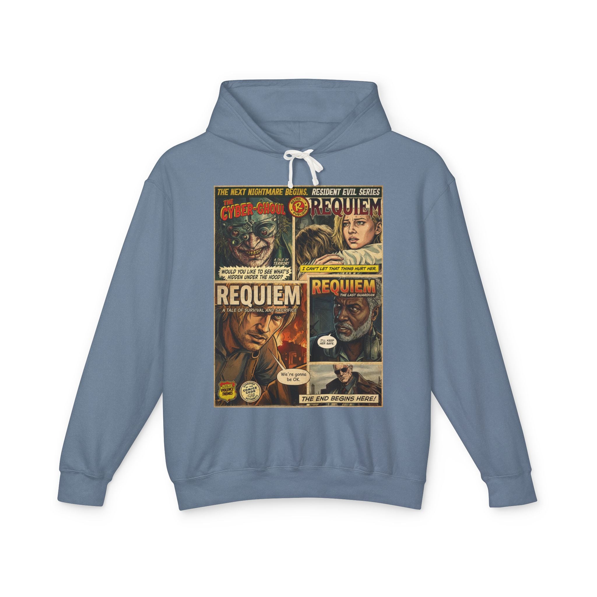 Resident Evil Requiem Comic Cover Hoodie