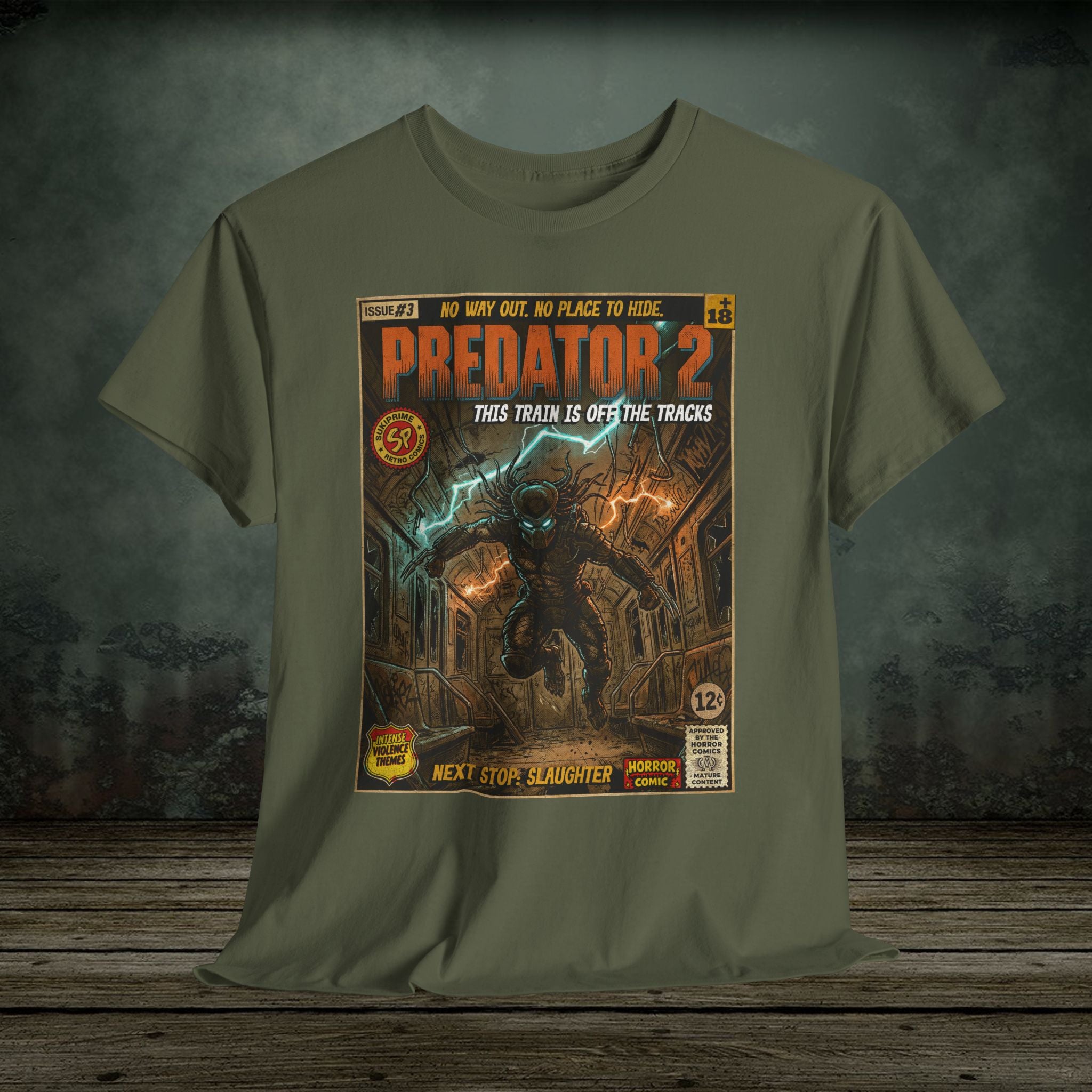 Predator 2 Movie Lover Vintage  T-Shirt