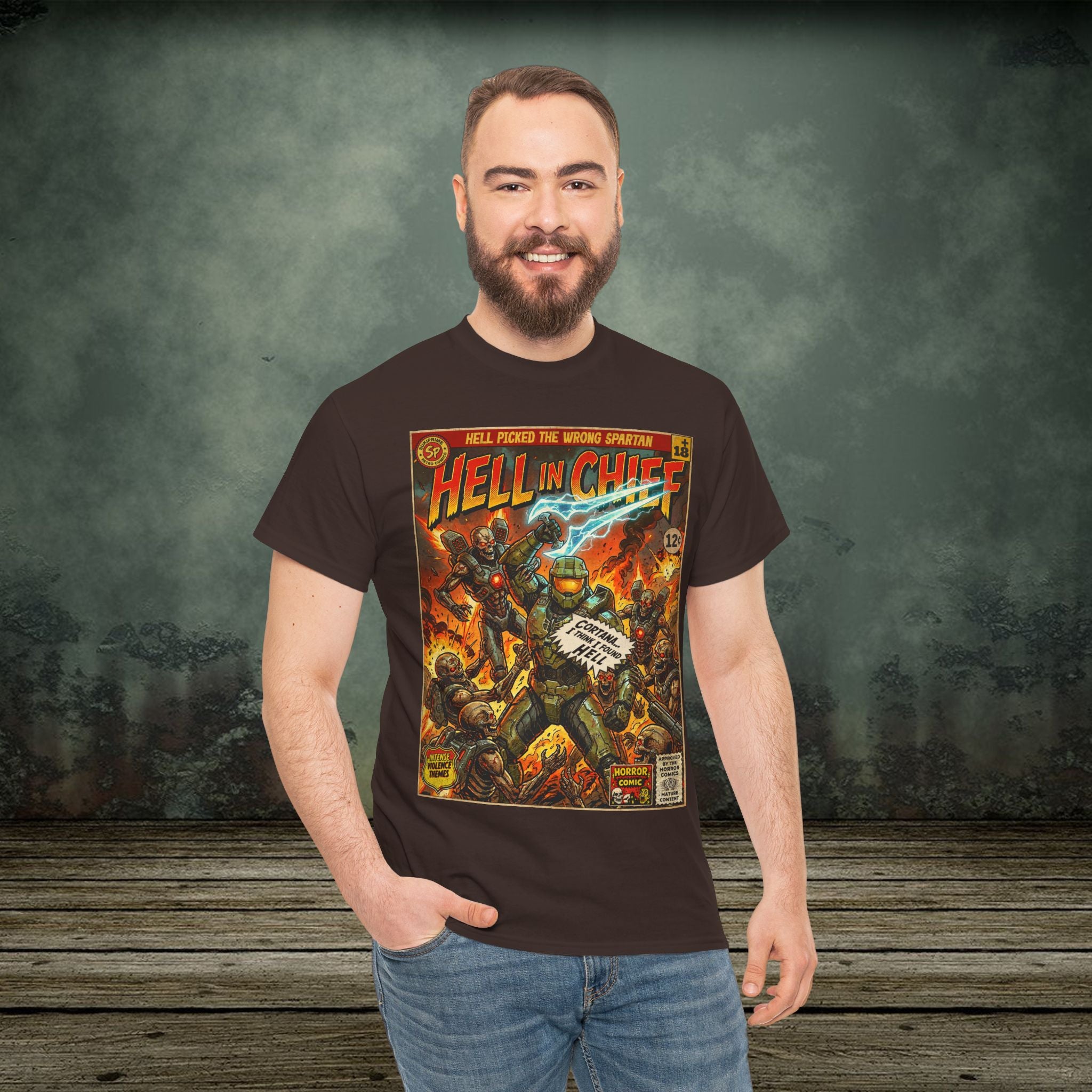 Hell in Chief | Vintage Retro Gaming T-Shirt