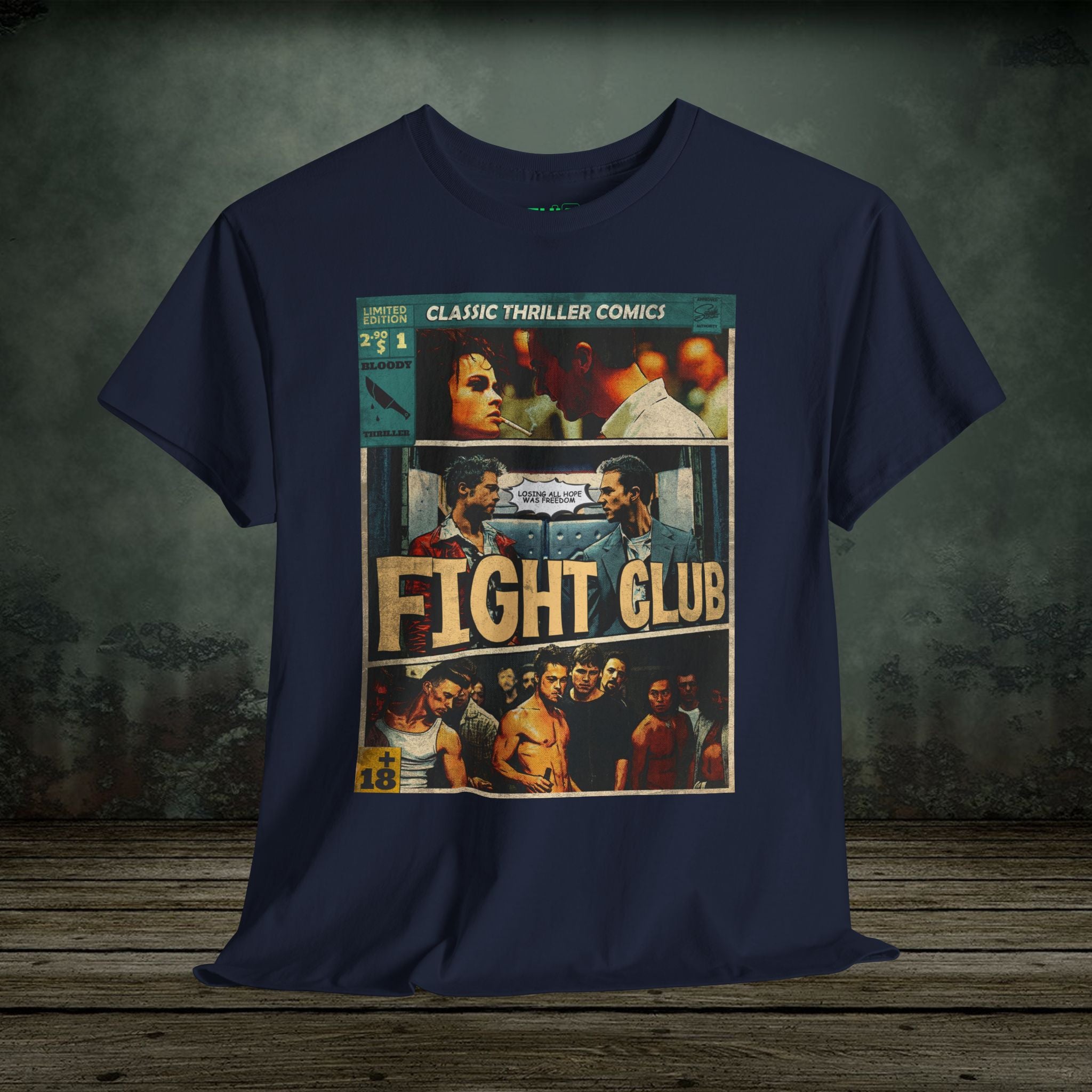 Fight Club Retro Classic Movie Vintage T-Shirt