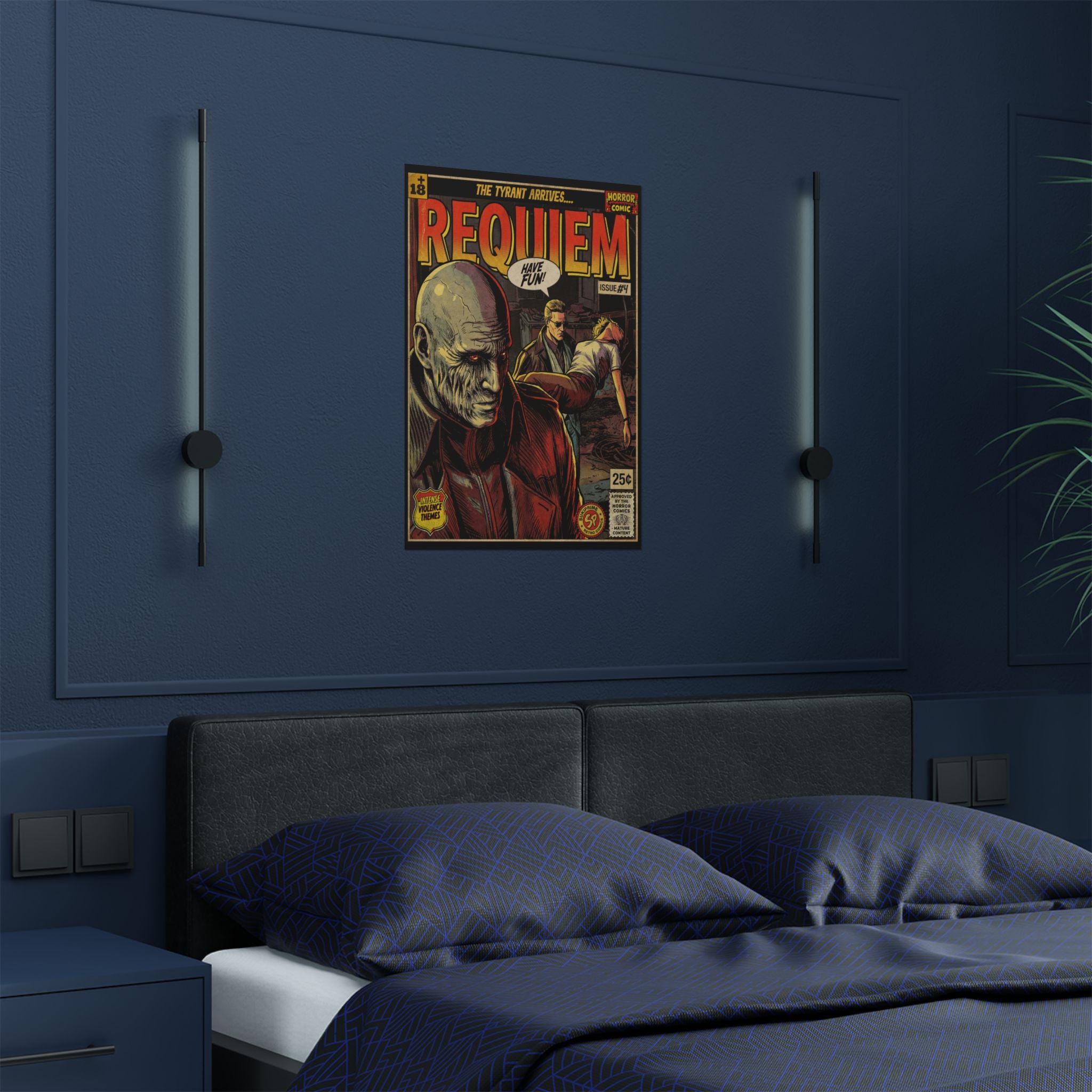 Requiem Horror Comic Satin Poster (300gsm) 18″ x 24″ (Vertical)