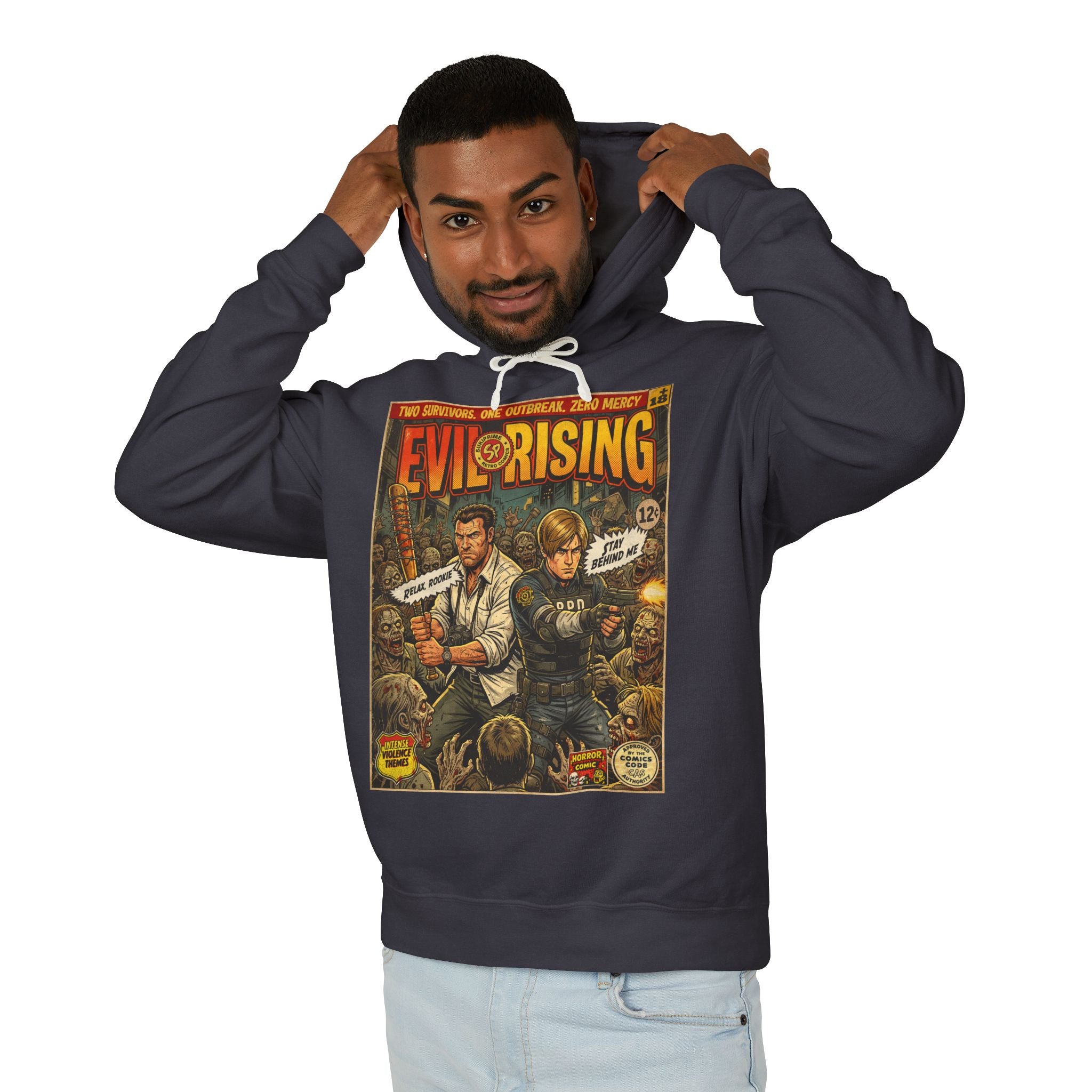 Evil Rising Comic Cover Hoodie