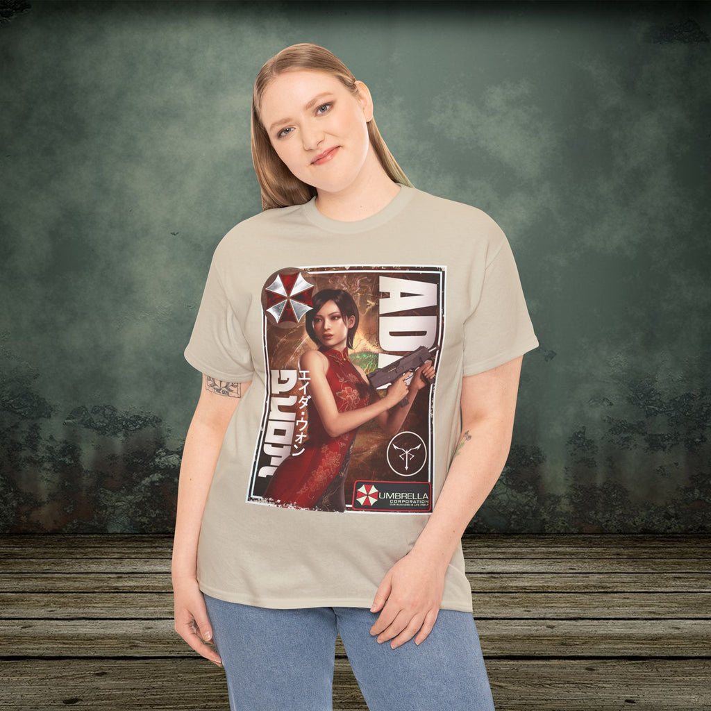 Ada Wong - Vintage Retro Gaming T-Shirt - SukiPrime