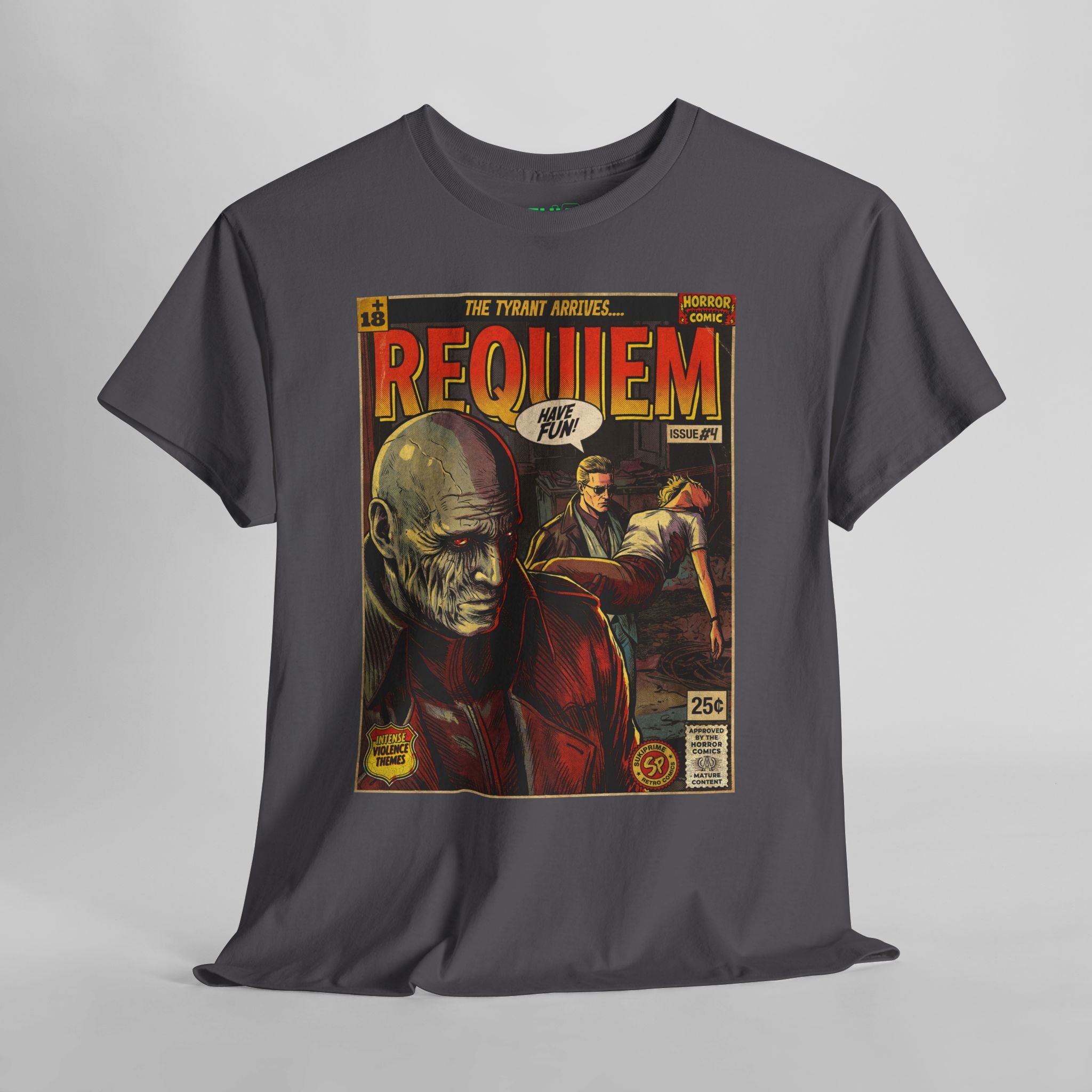 Resident Evil Requiem | Vintage Retro Gaming T-Shirt