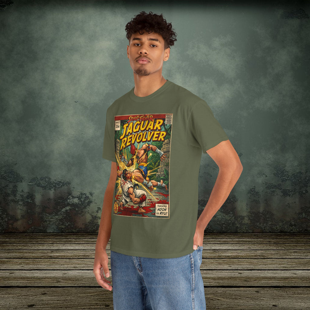 Street Fighter | Jaguar Revolver | Vintage Retro Gaming T-Shirt