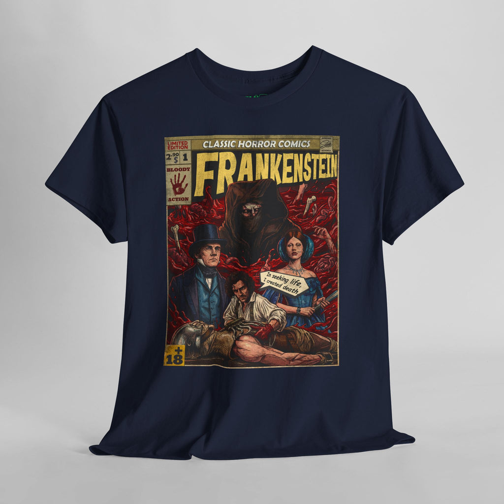 Frankenstein Vintage Retro Comic Cover T-Shirt