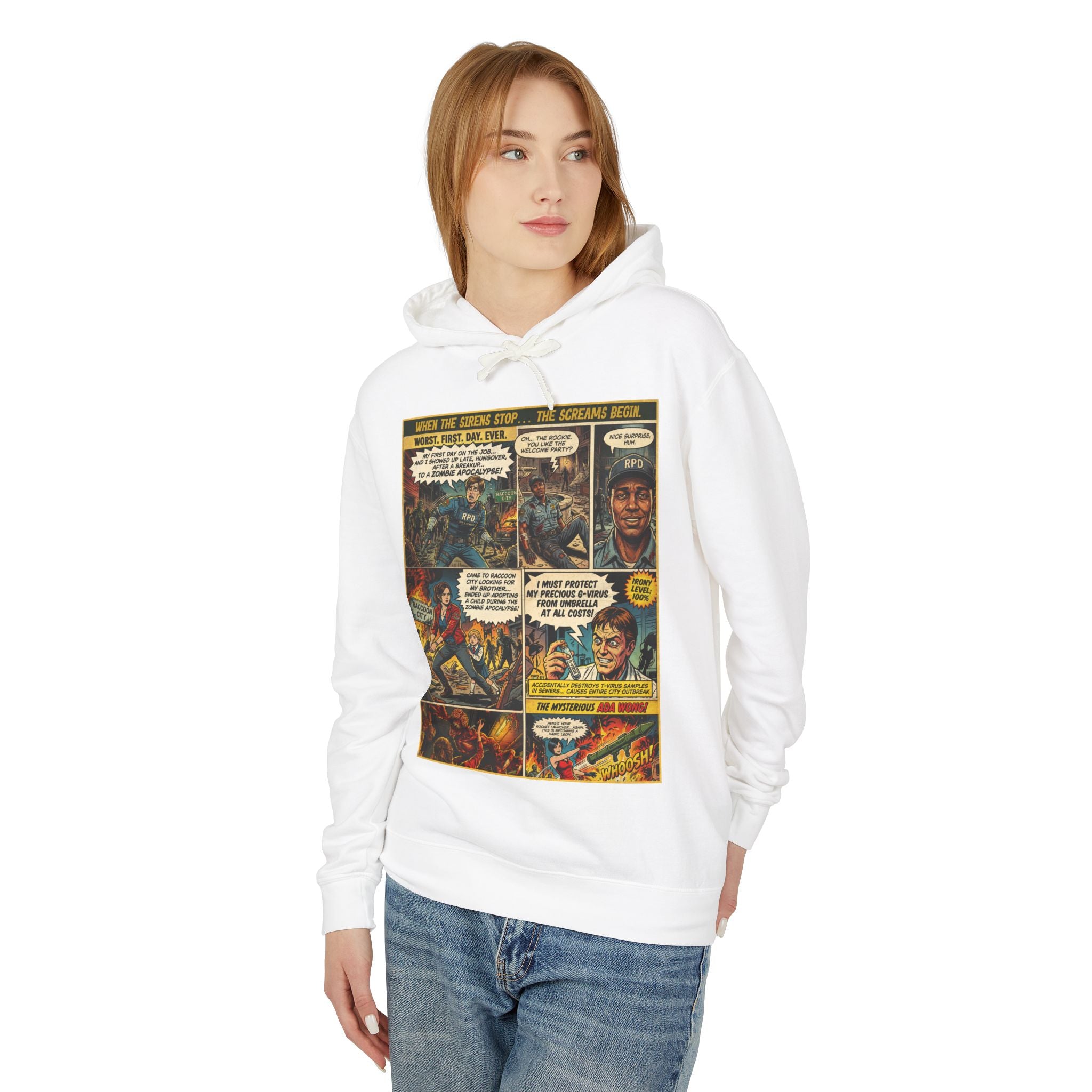 Resident Evil 2 Comic Cover Hoodie