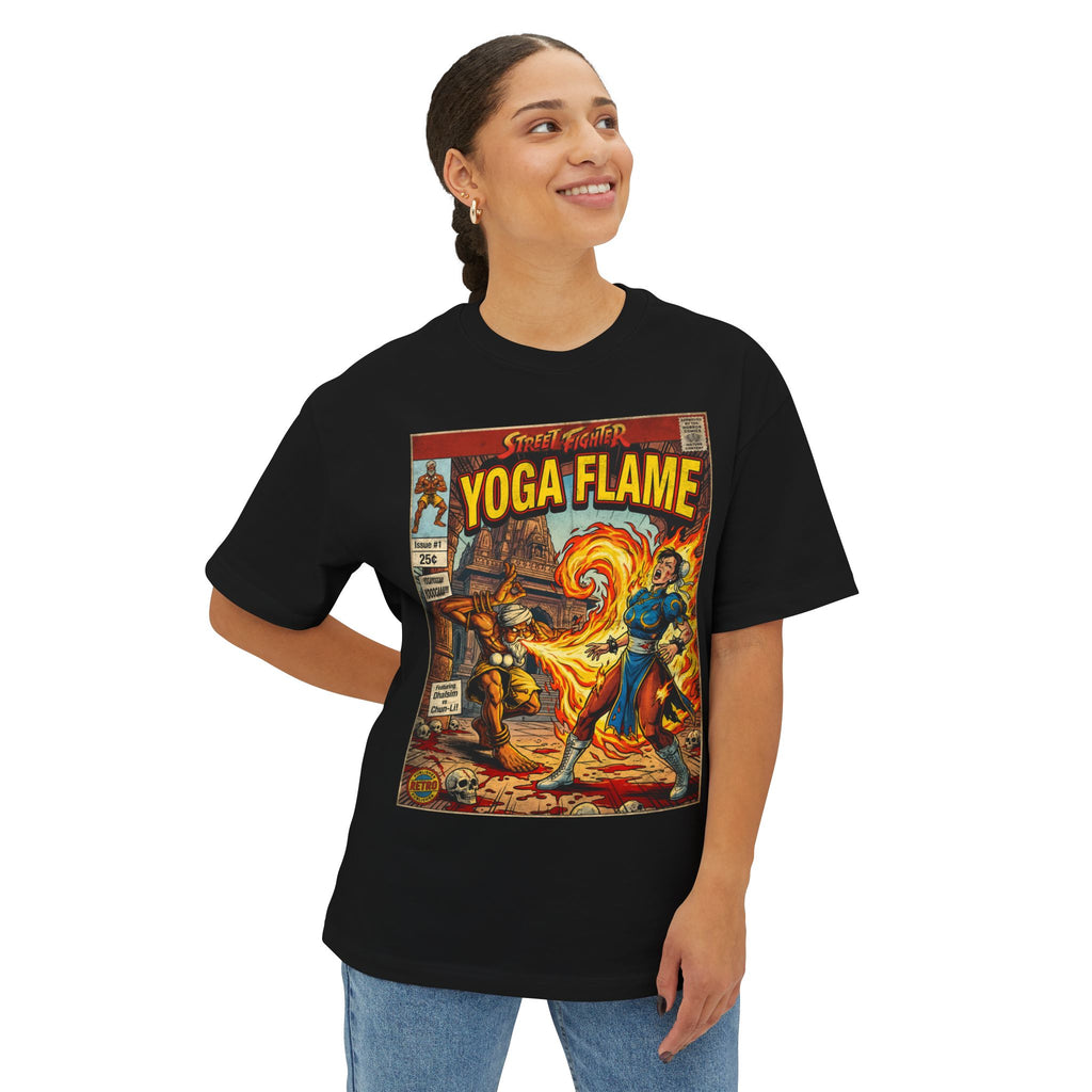 Dhalsim Street Fighter Comic Cover Oversized T-Shirt