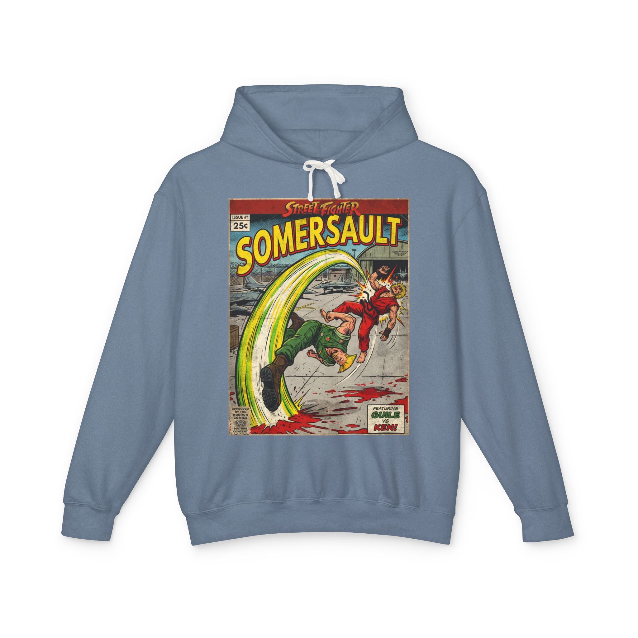 Guile Street Fighter Comic Cover Hoodie