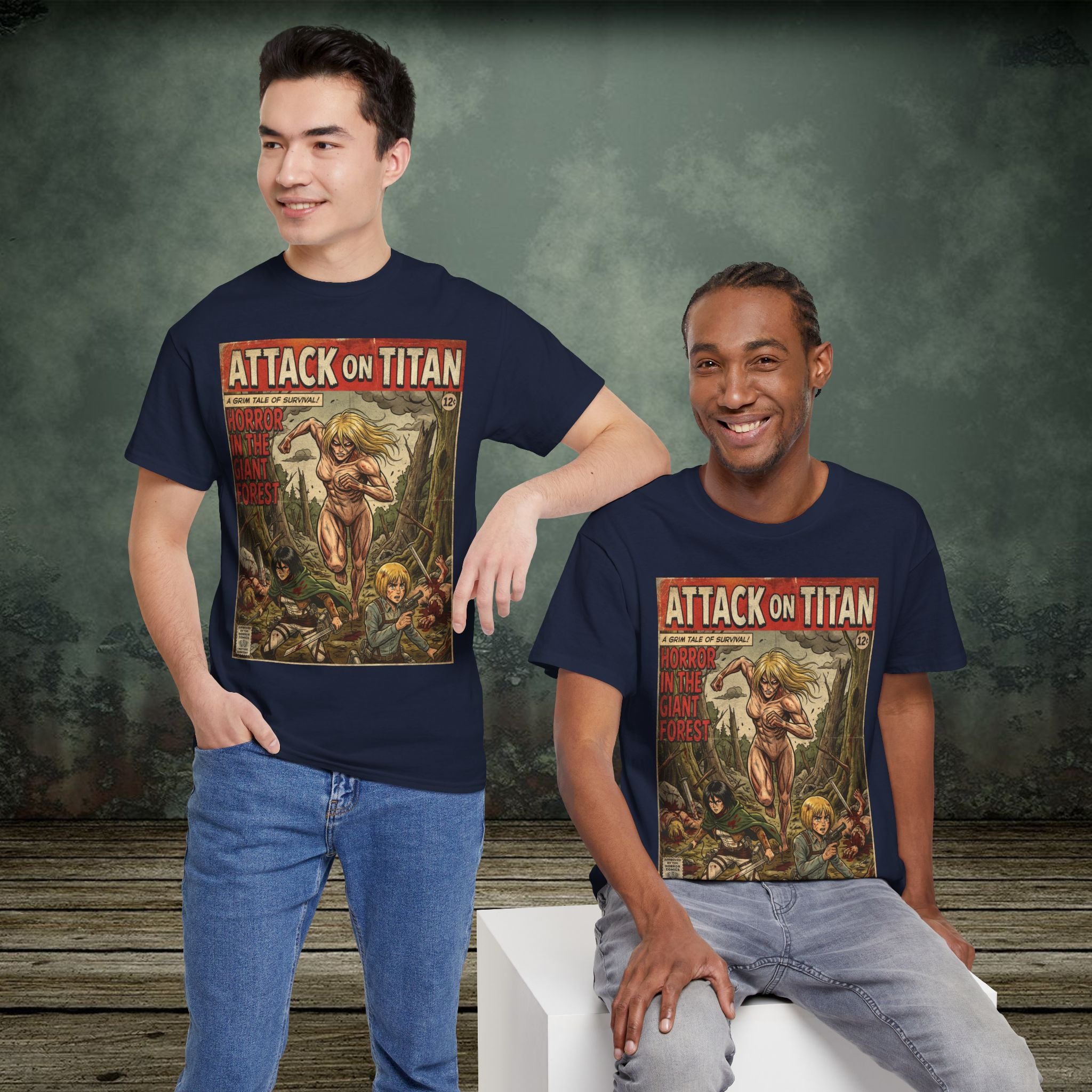 Horror In The Forest Anime T-Shirt